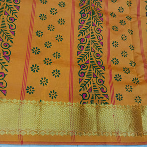 Semi Silk cotton printed Madisar