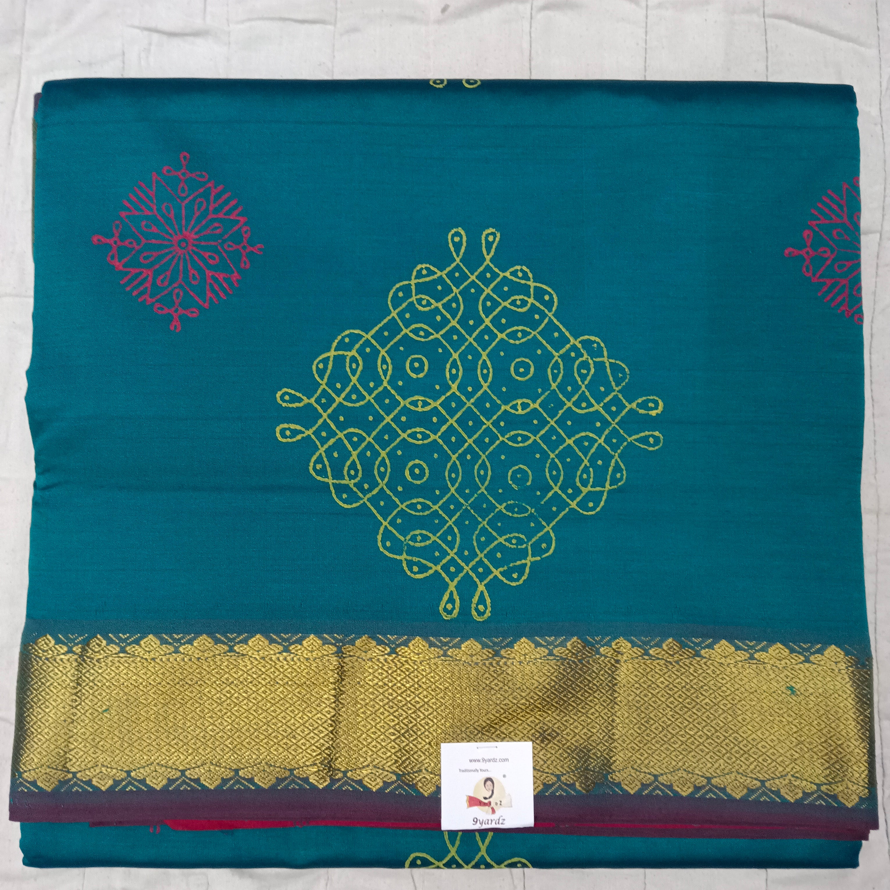 Semi Silk cotton printed Madisar