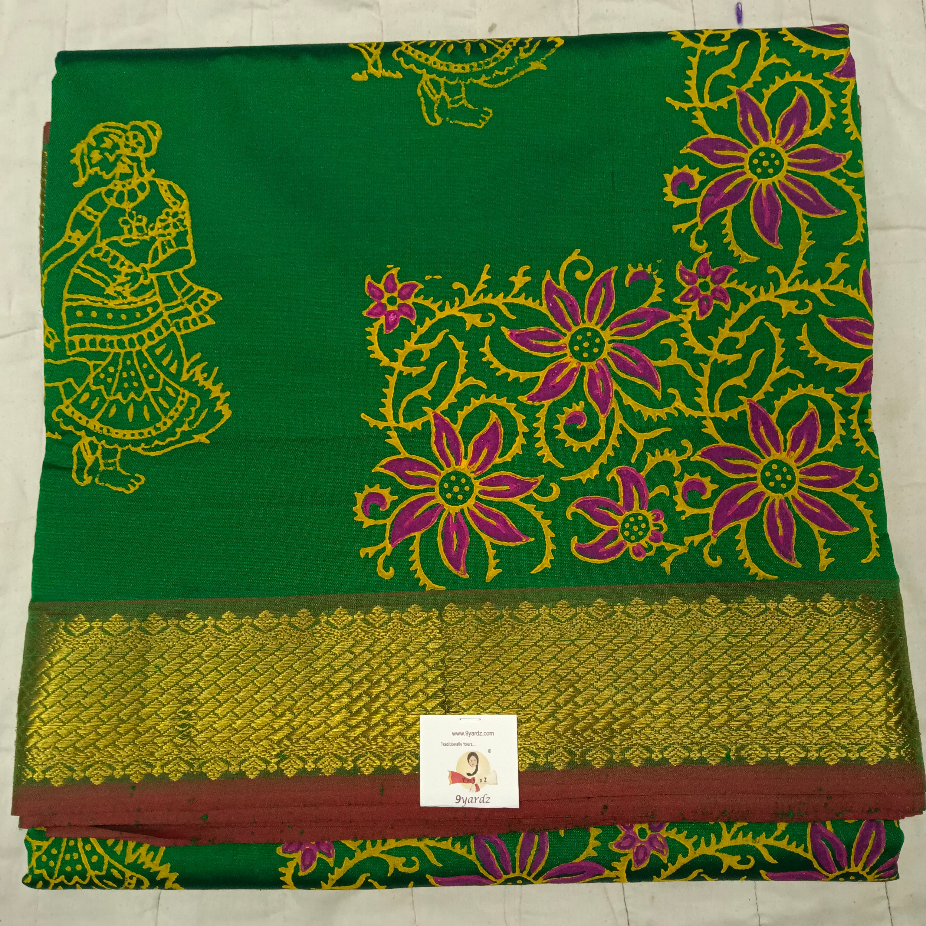 Semi Silk cotton printed Madisar