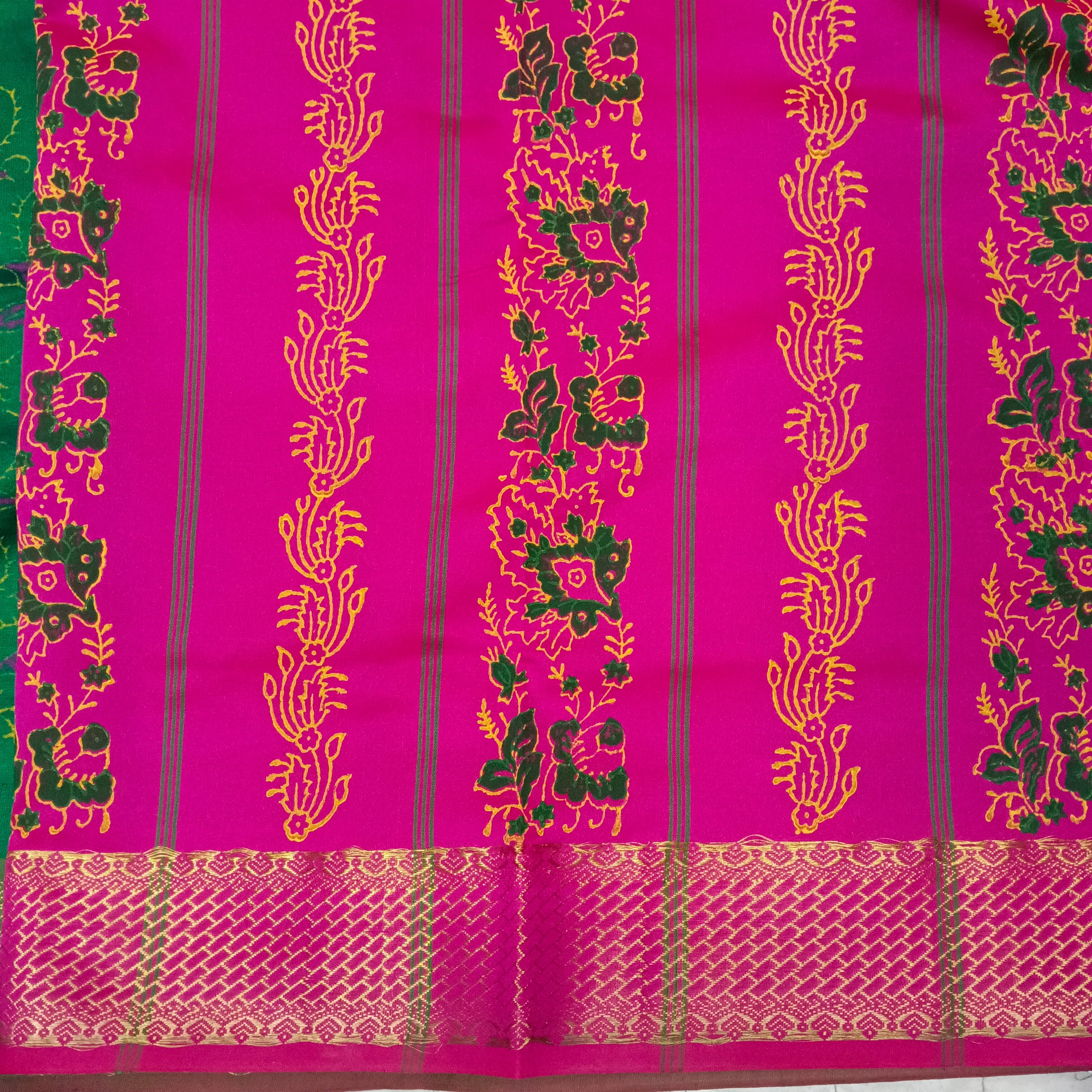 Semi Silk cotton printed Madisar