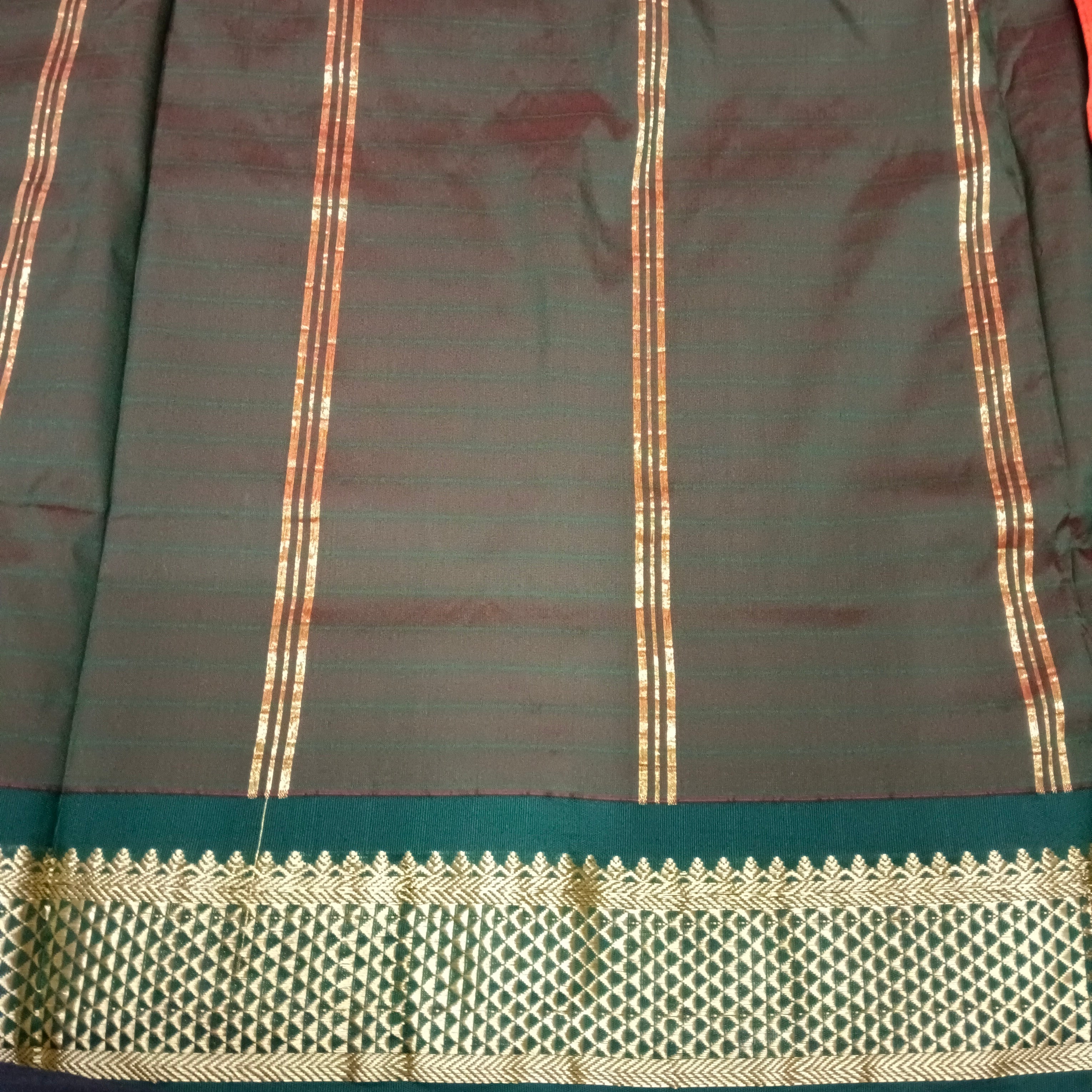 Poly silk 11yards checked madisar