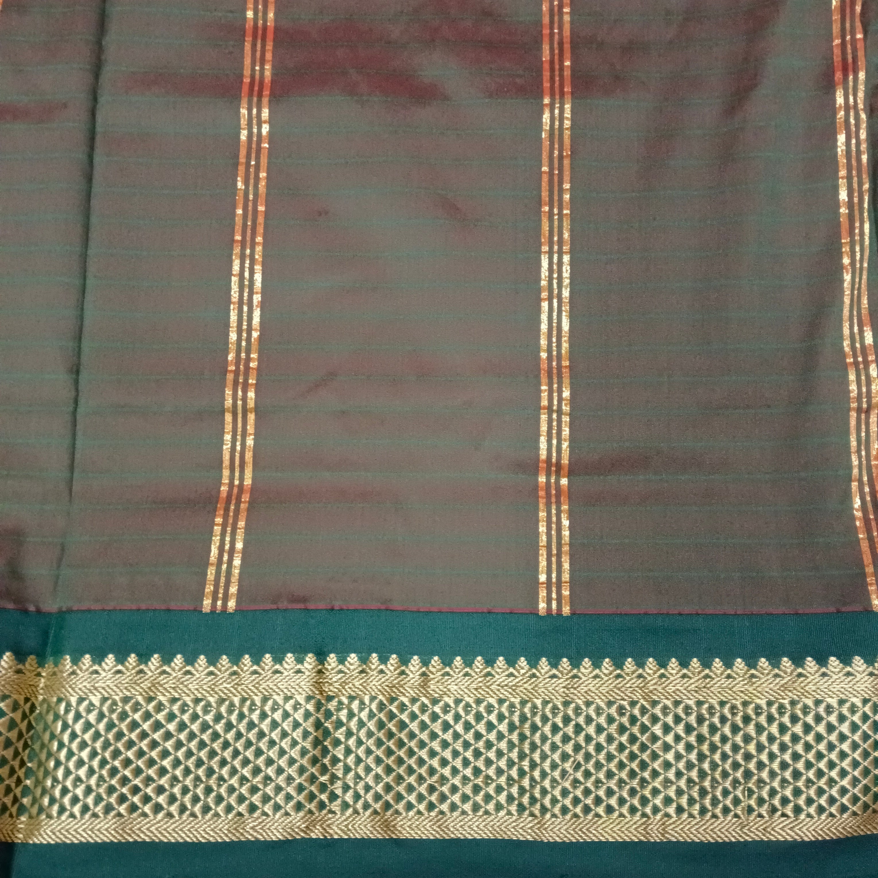 Poly silk 11yards checked madisar