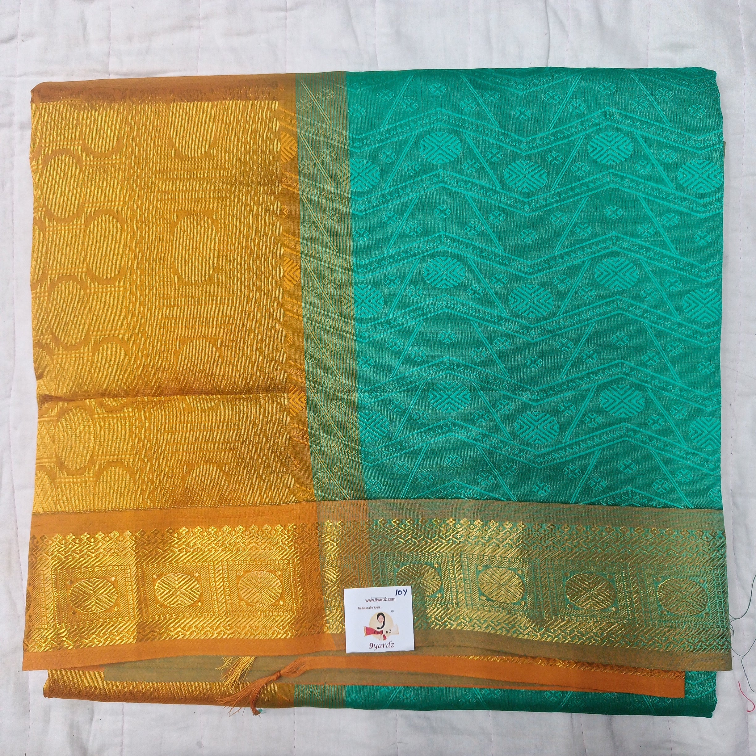 Semi Silk cotton Embossed Madisar