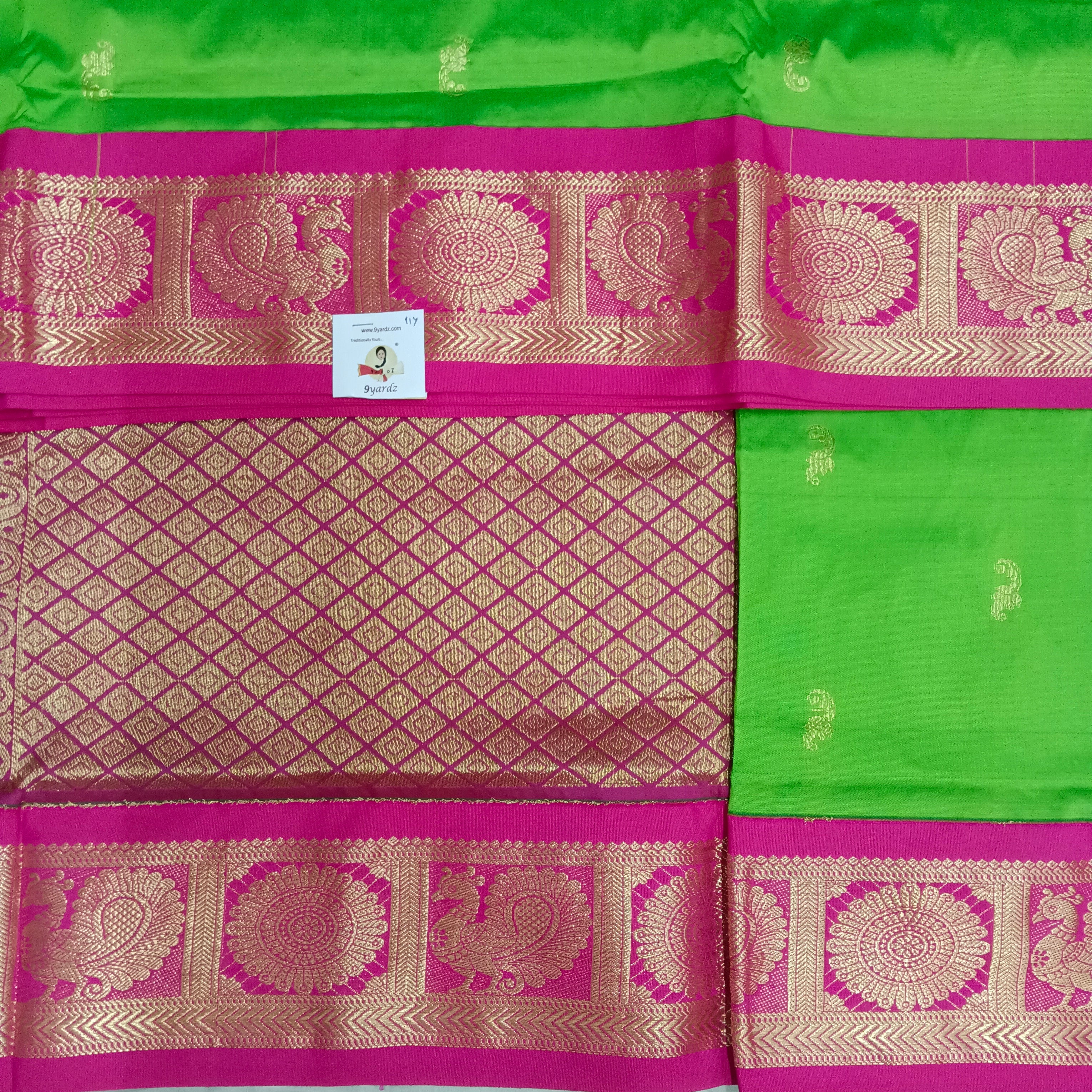 Poly silk 11yards madisar