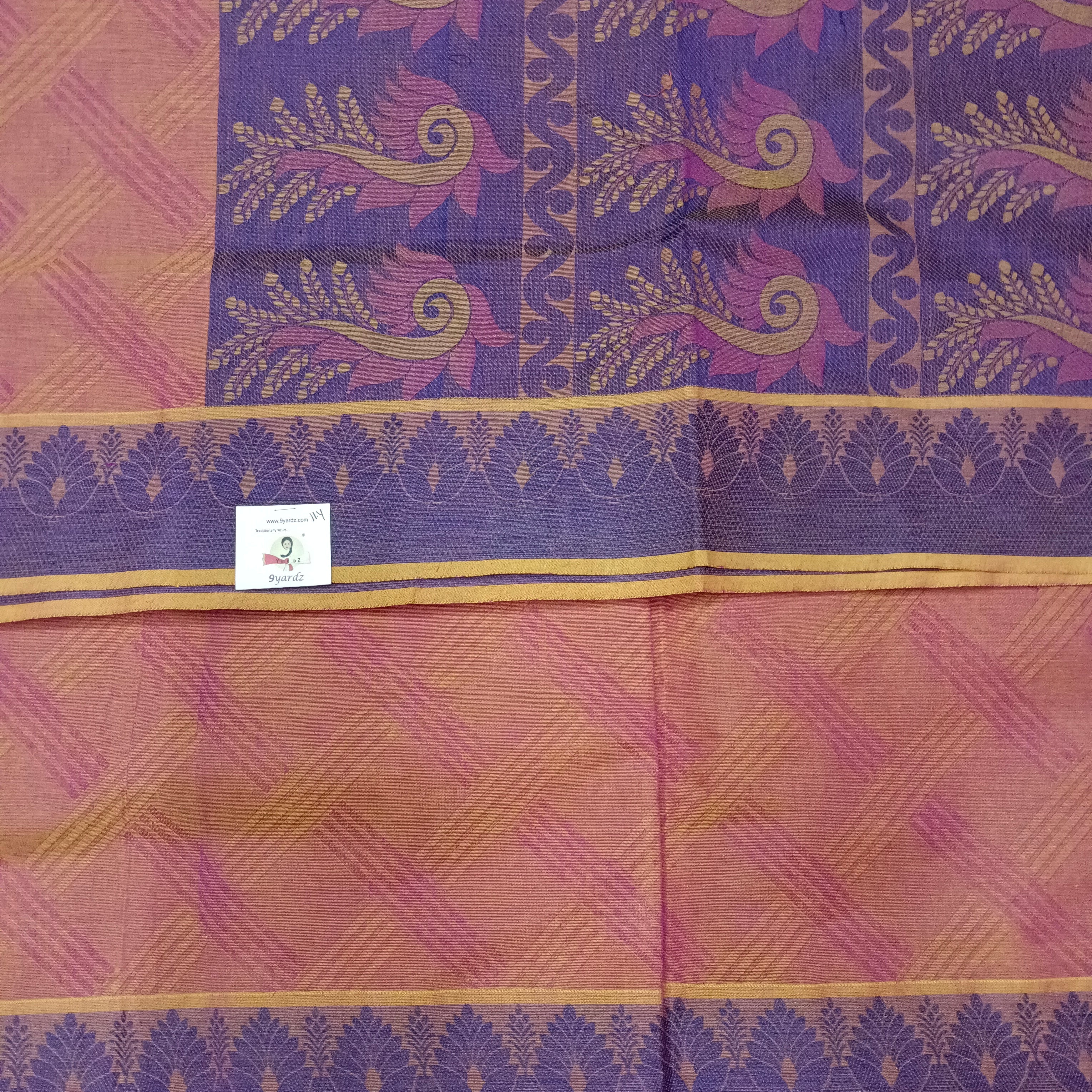 Rich Cotton Embossed madisar 11.5 yards