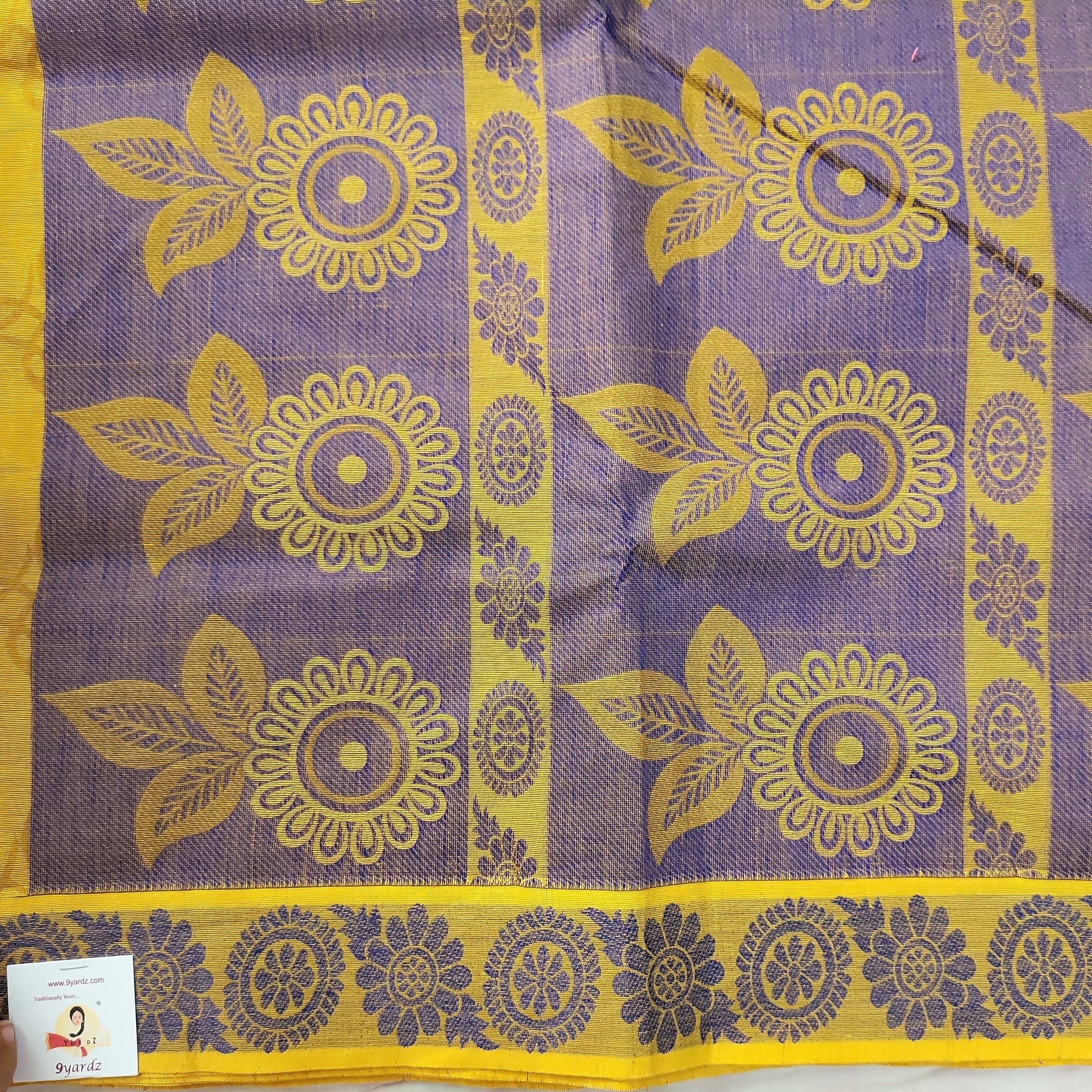 Rich Cotton Embossed madisar 11.5 yards