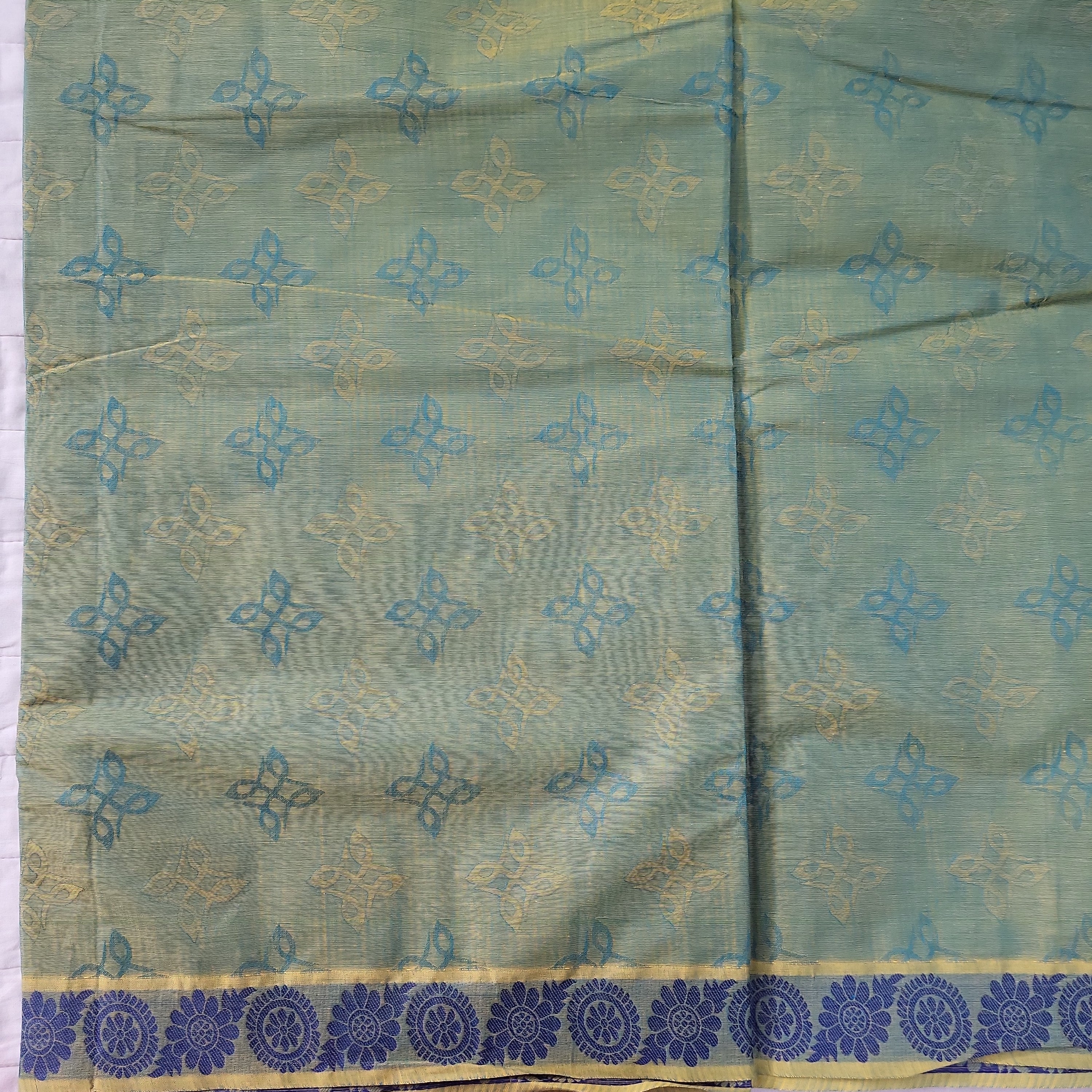 Rich Cotton Embossed madisar 11.5 yards