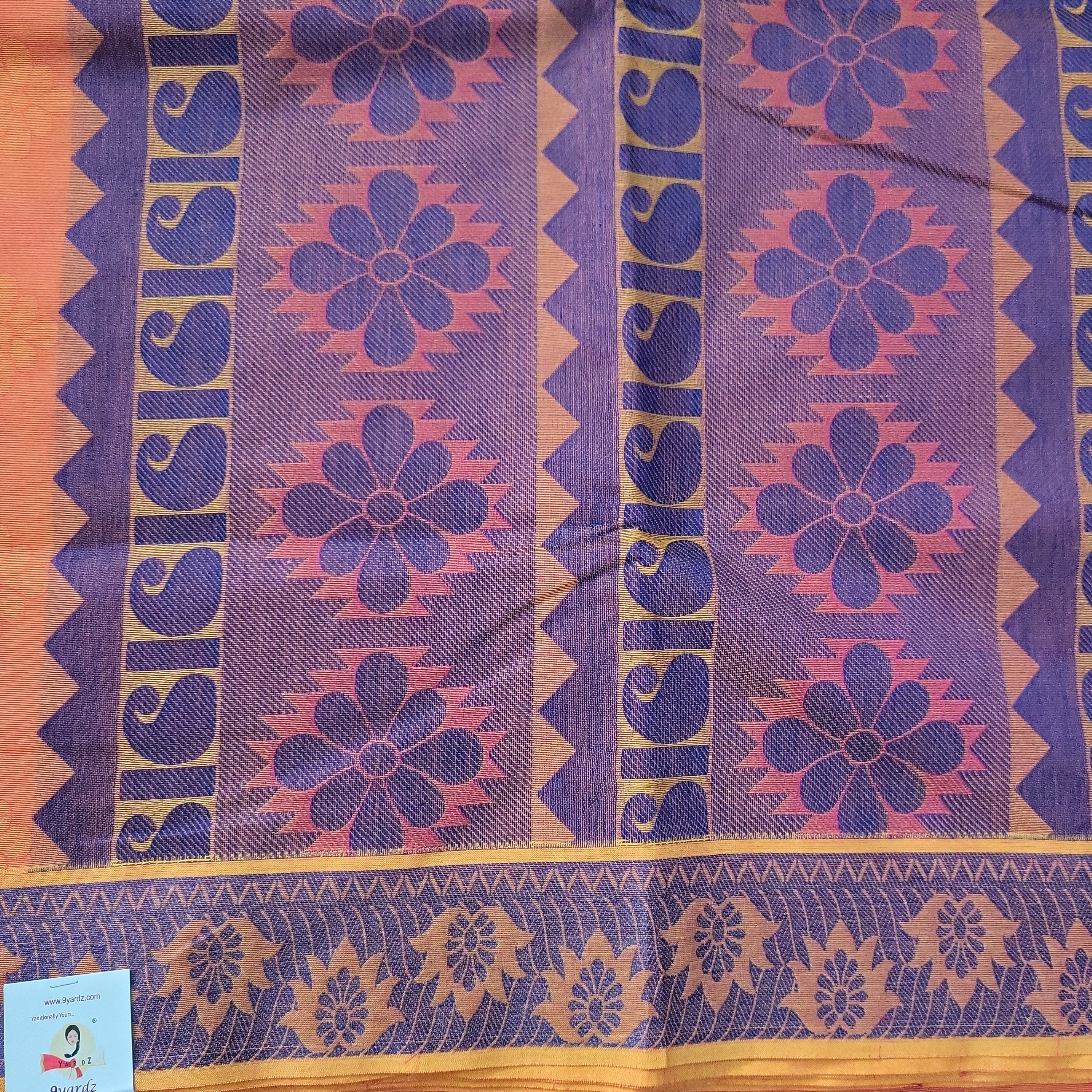 Rich Cotton Embossed madisar 11.5 yards