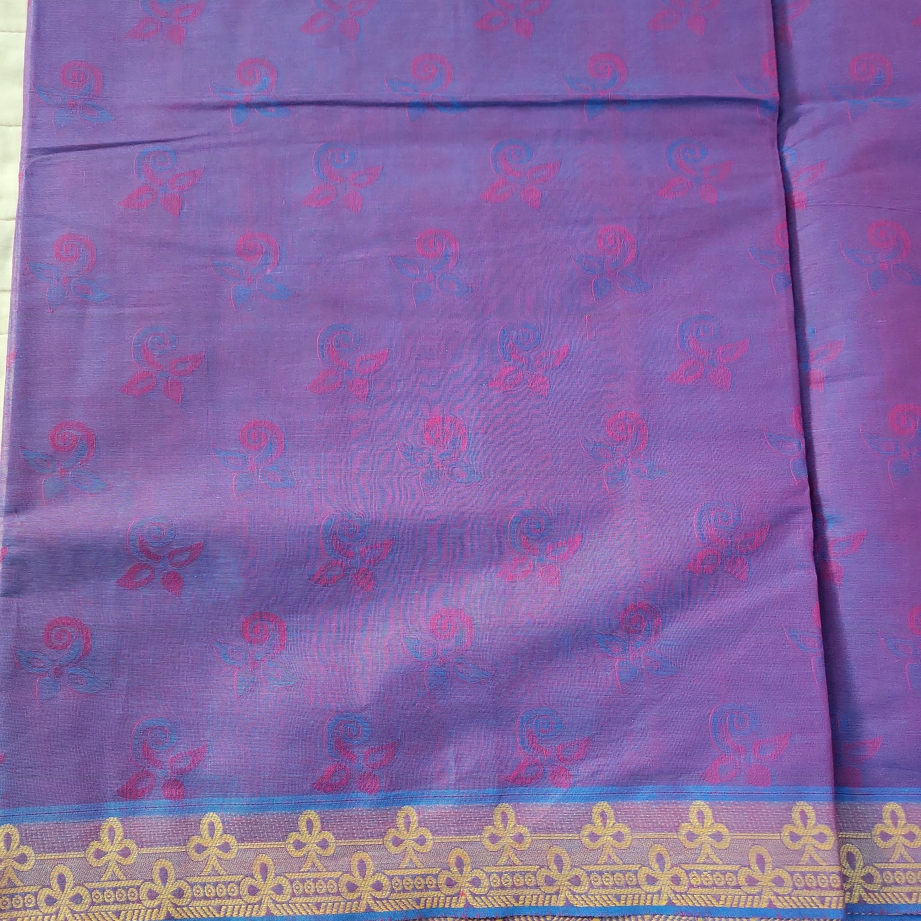 Rich Cotton Embossed madisar 11.5 yards