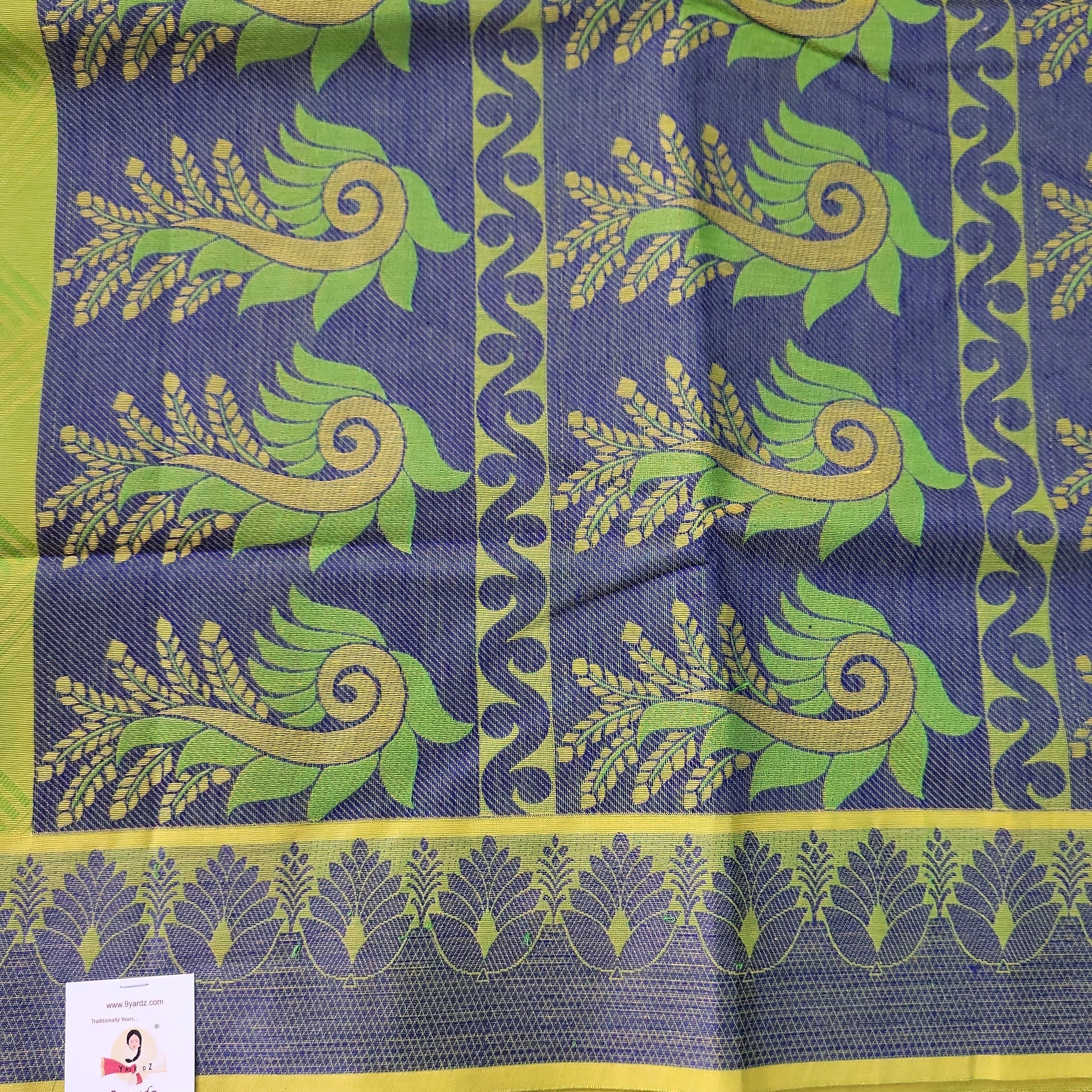 Rich Cotton Embossed madisar 11.5 yards