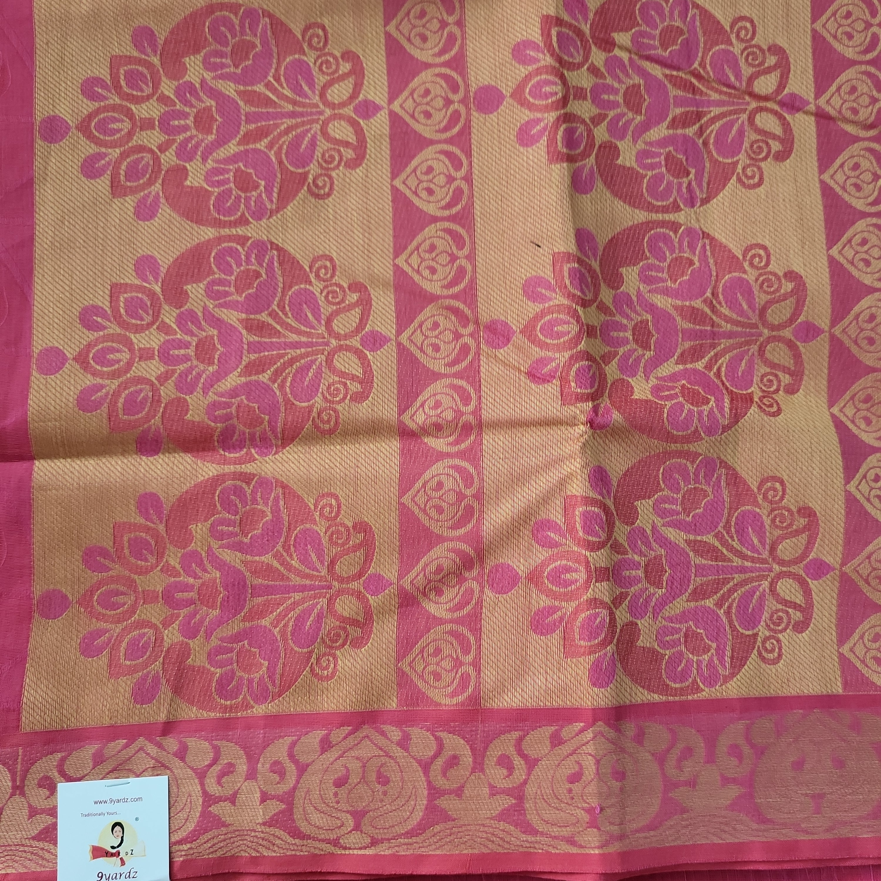 Rich Cotton Embossed madisar 11.5 yards