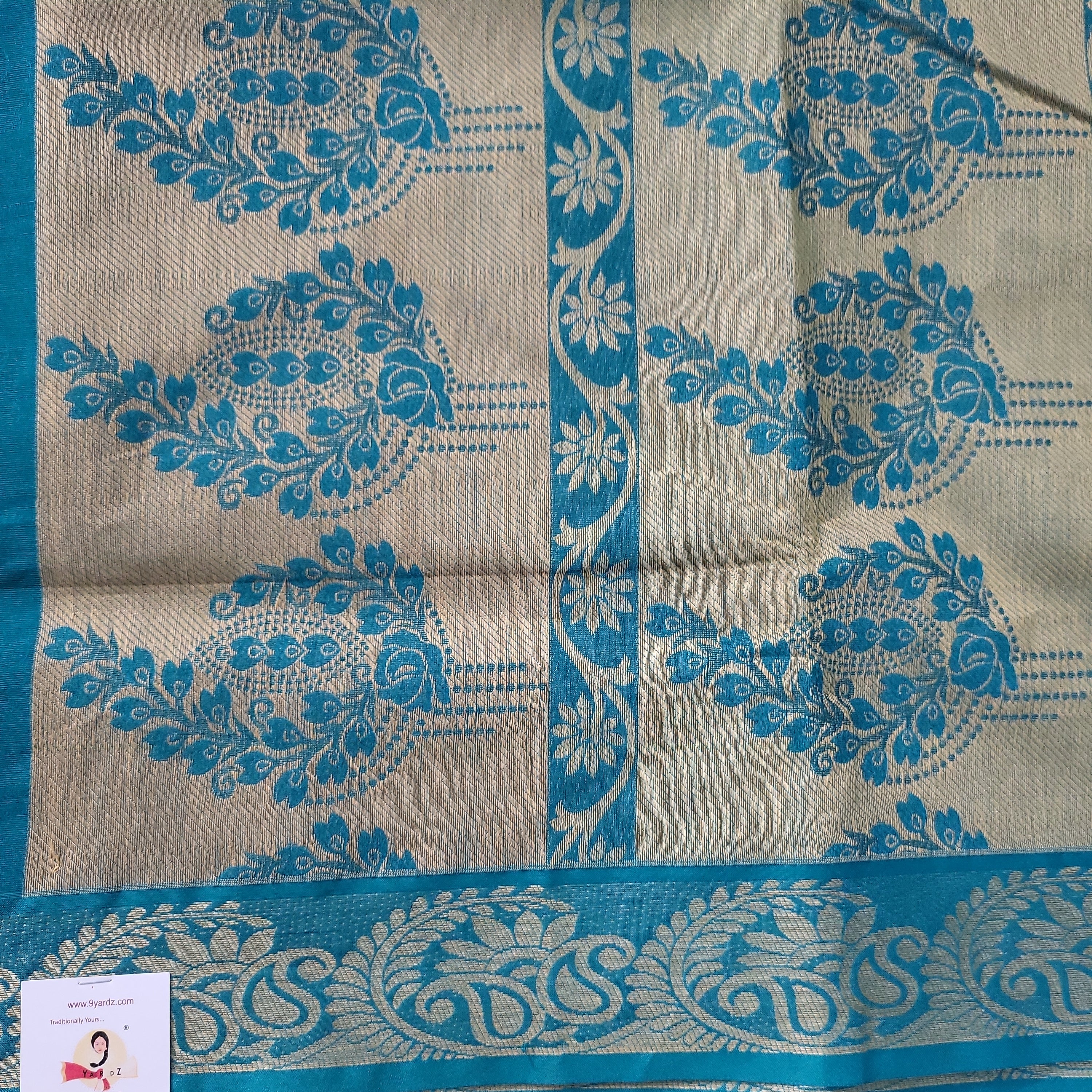 Rich Cotton Embossed madisar 11.5 yards