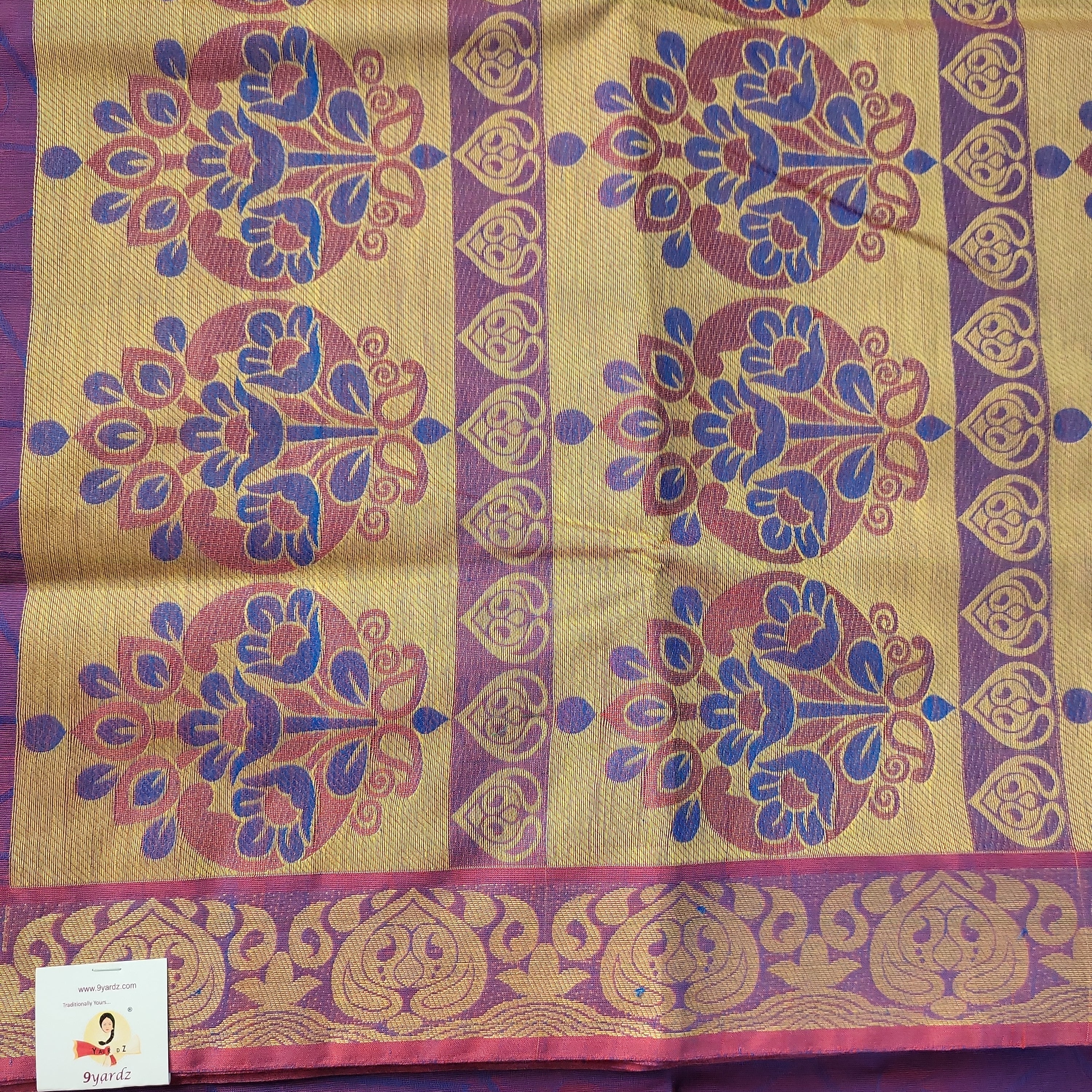 Rich Cotton Embossed madisar 11.5 yards