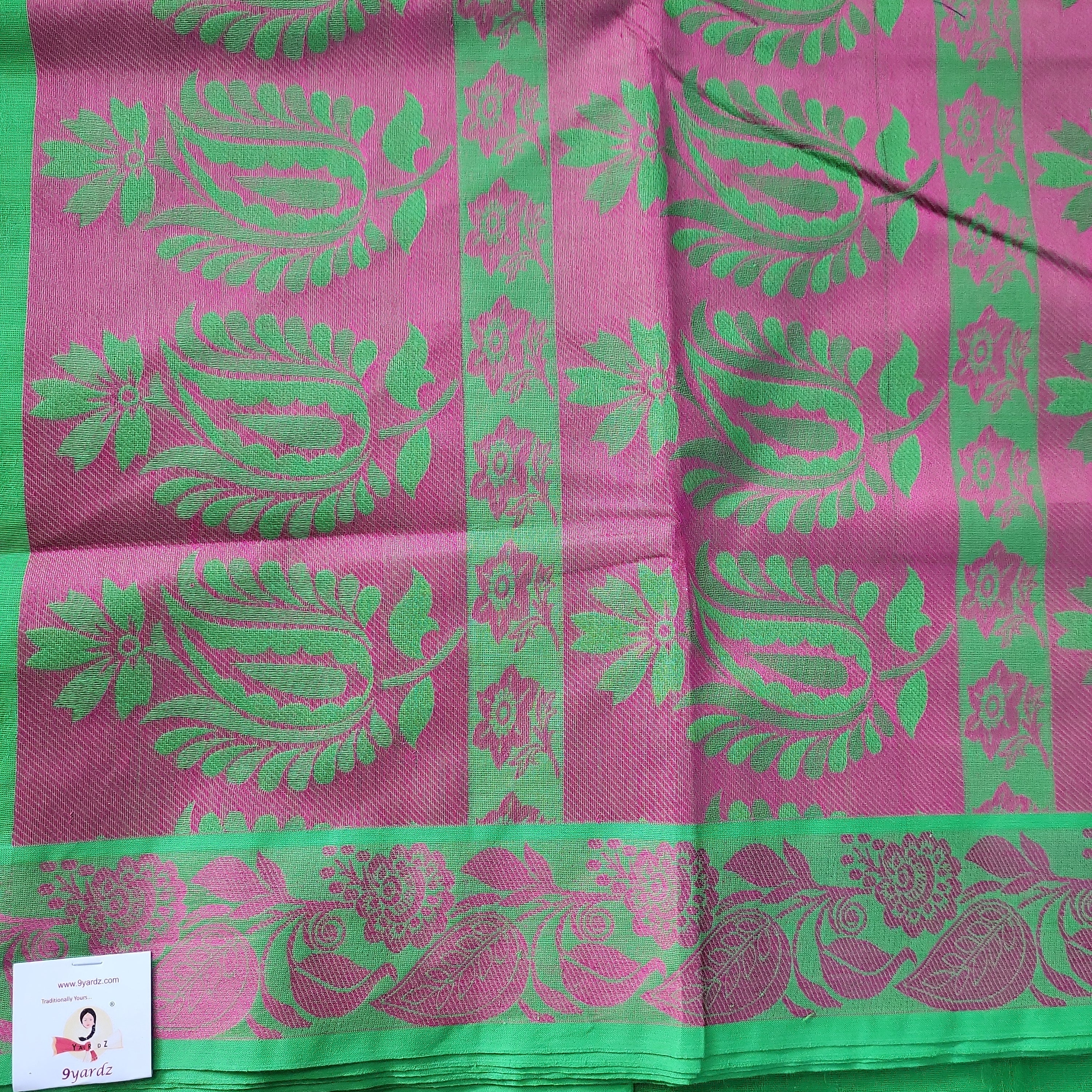 Rich Cotton Embossed madisar 11.5 yards