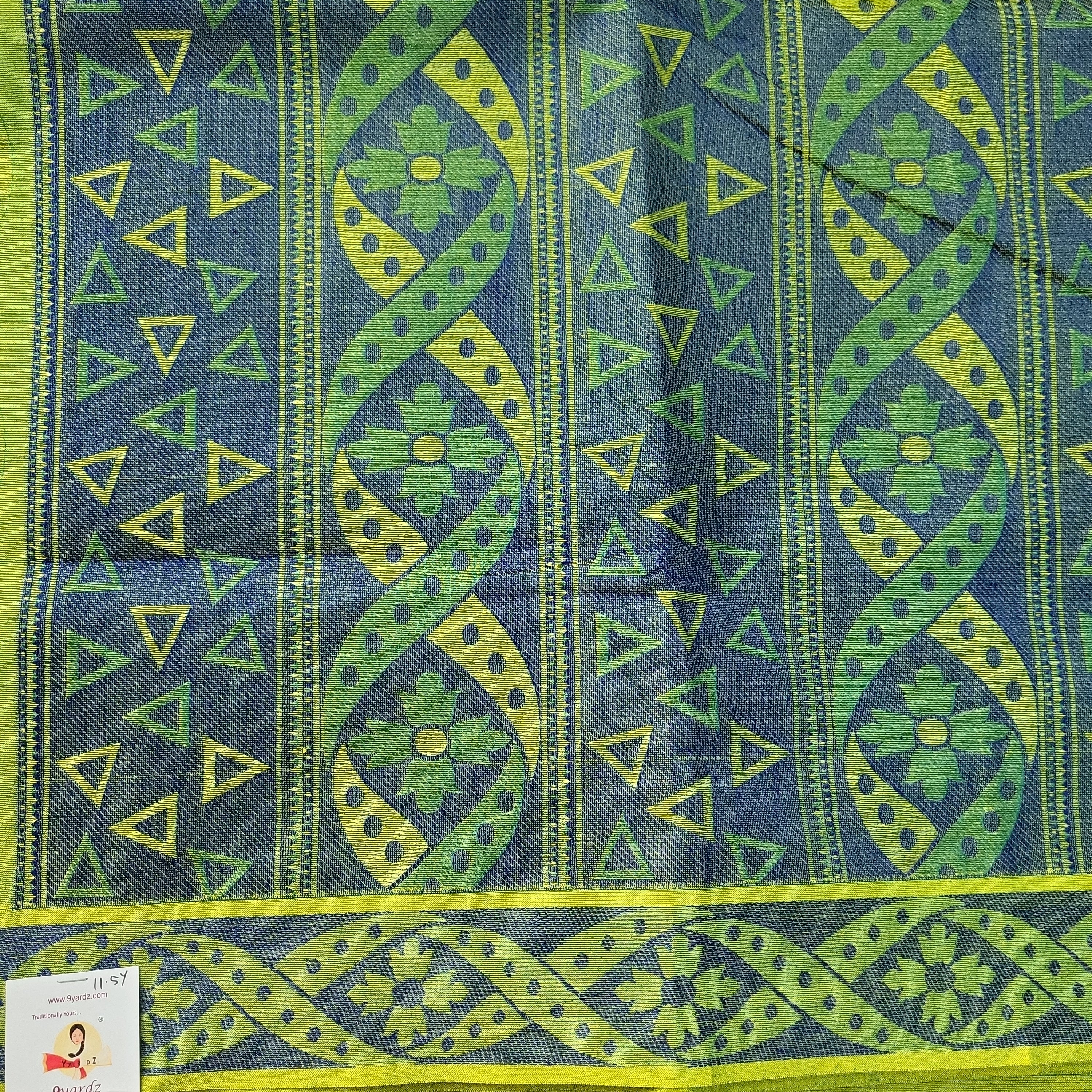 Rich Cotton Embossed madisar 11.5 yards