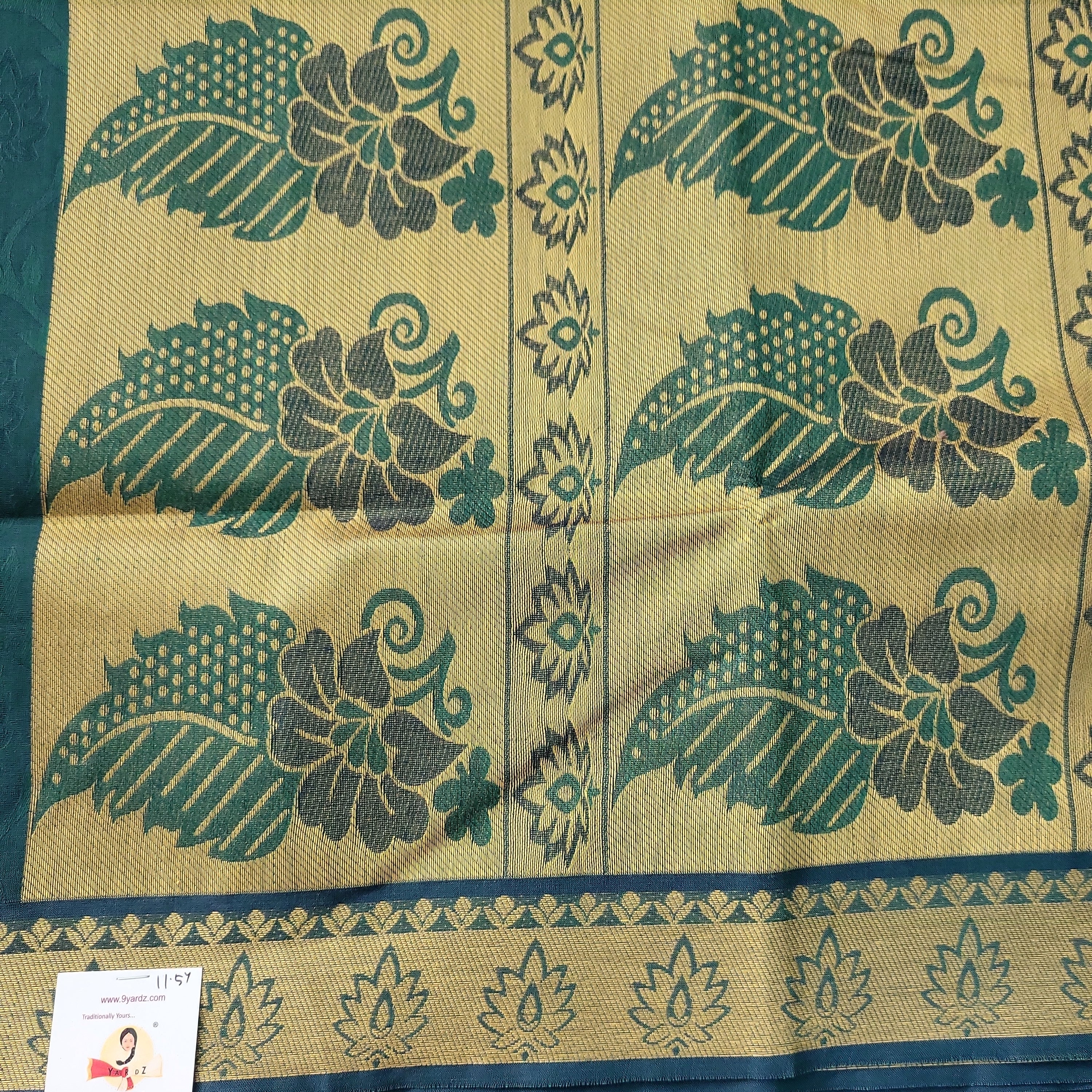 Rich Cotton Embossed madisar 11.5 yards
