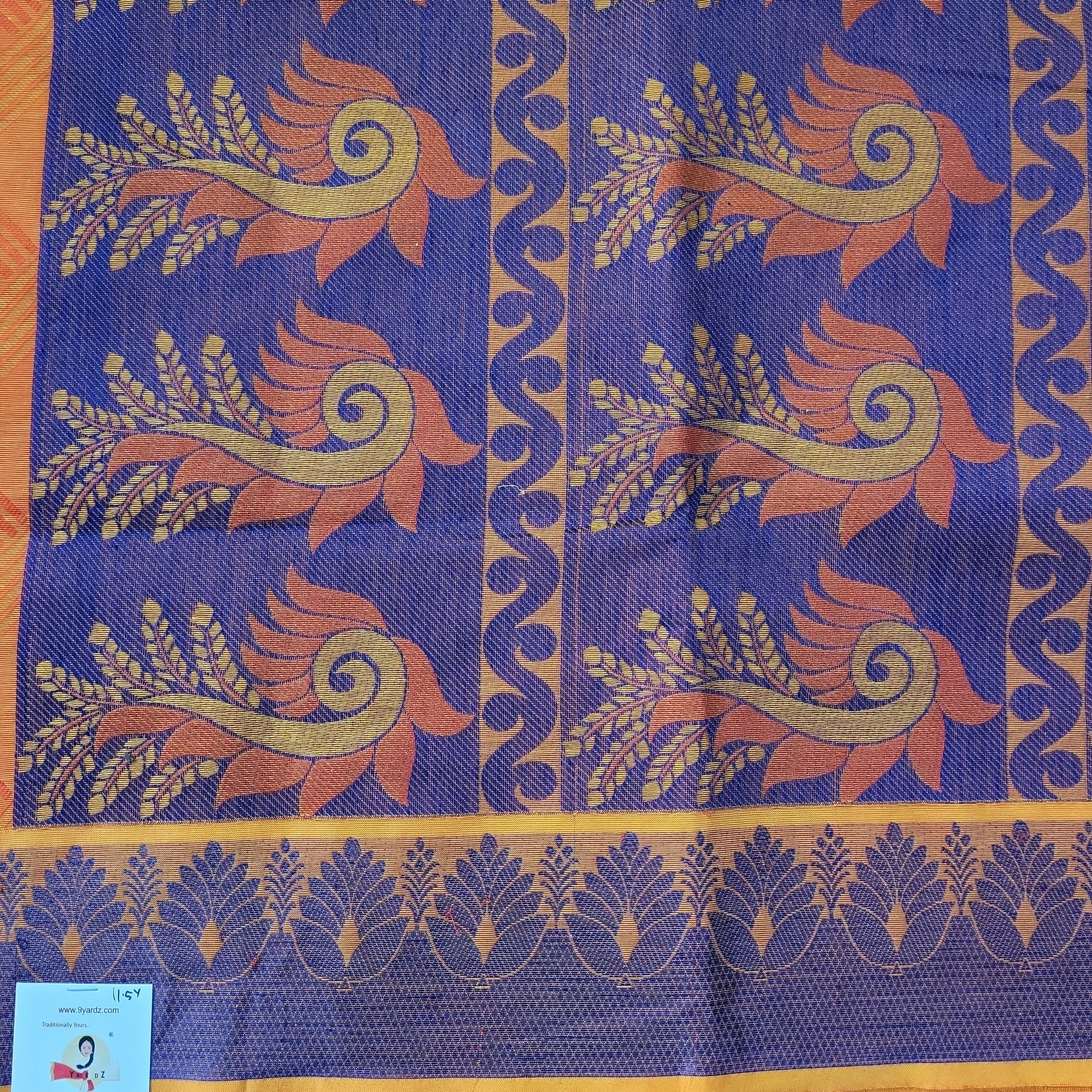 Rich Cotton Embossed madisar 11.5 yards