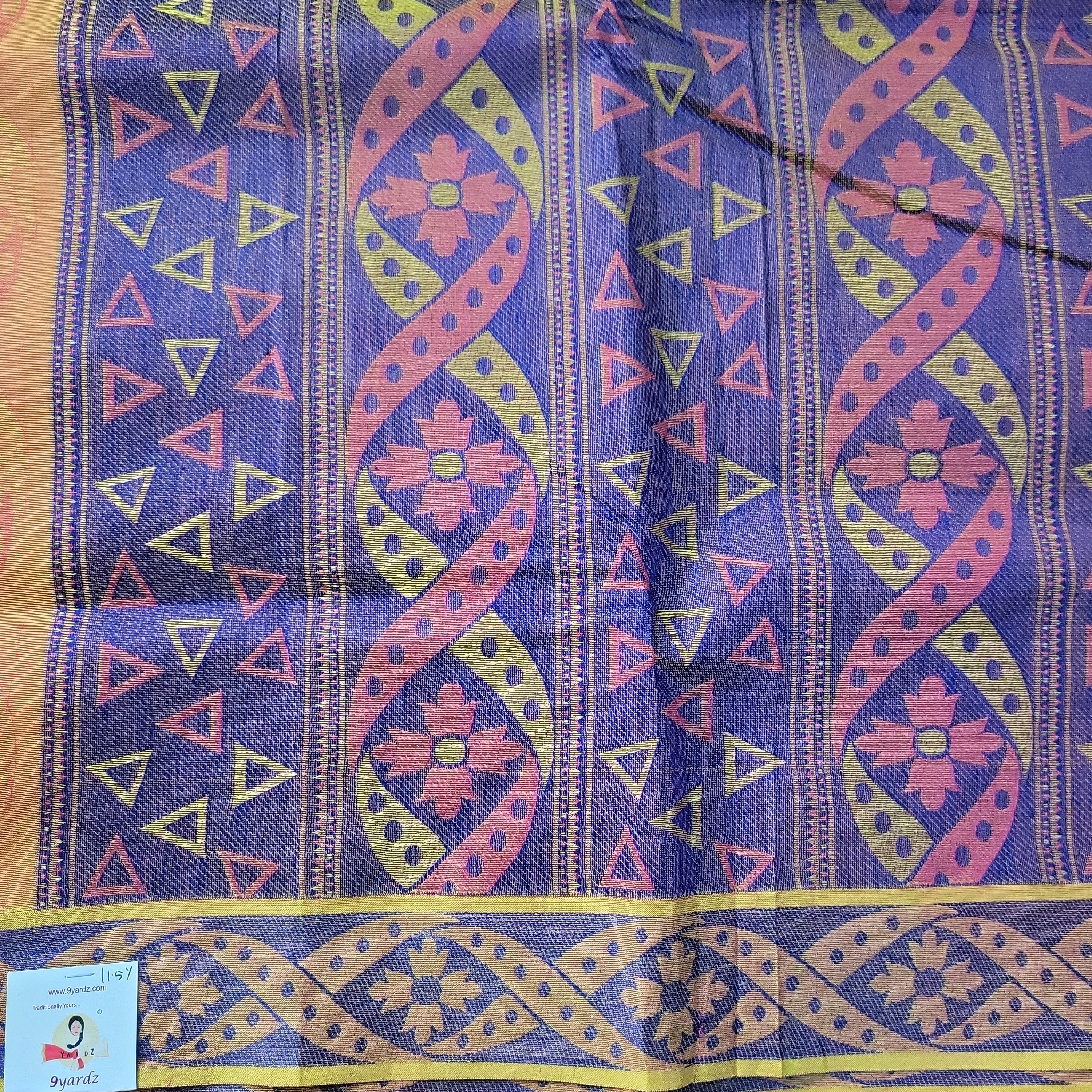 Rich Cotton Embossed madisar 11.5 yards