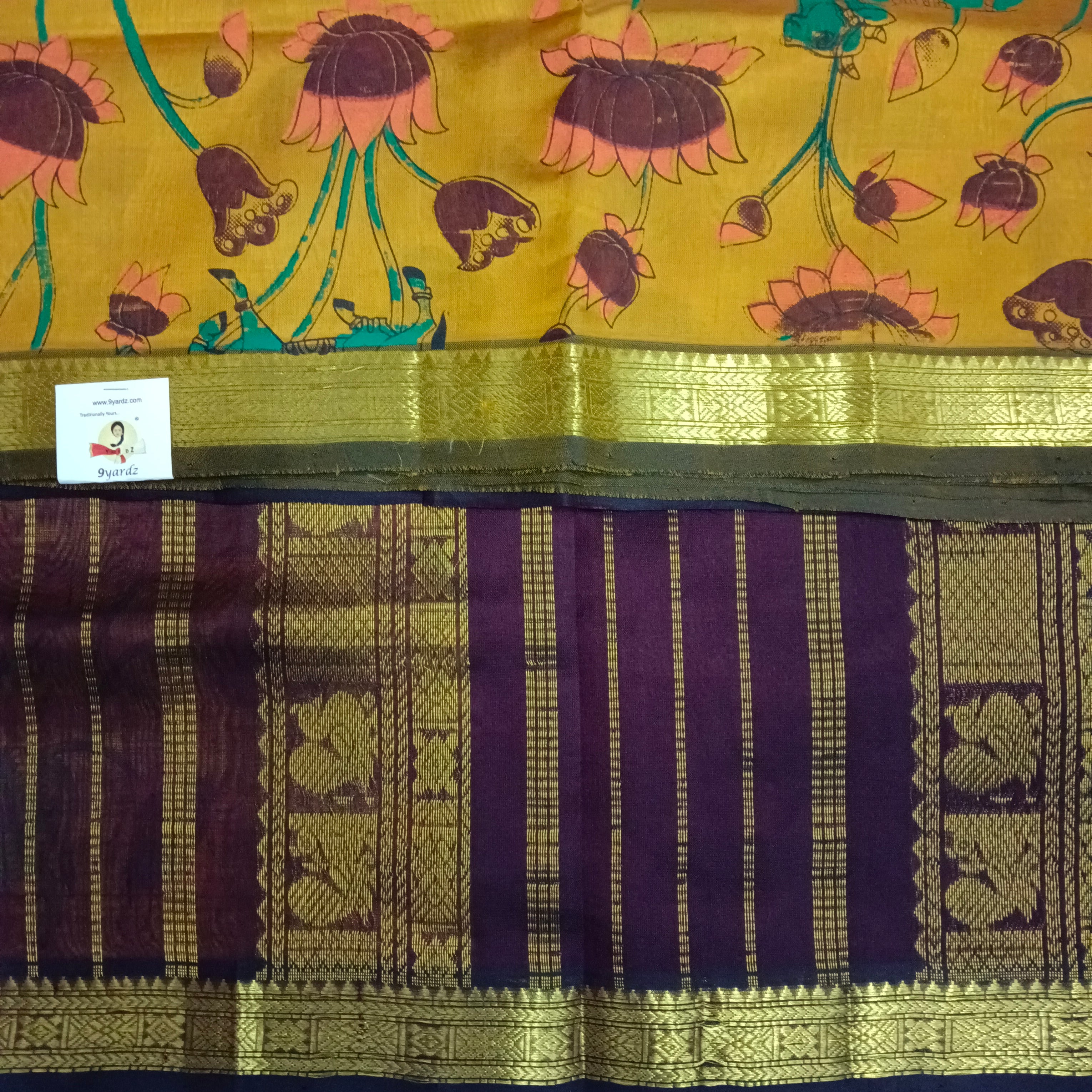Pure silk cotton Printed 6y