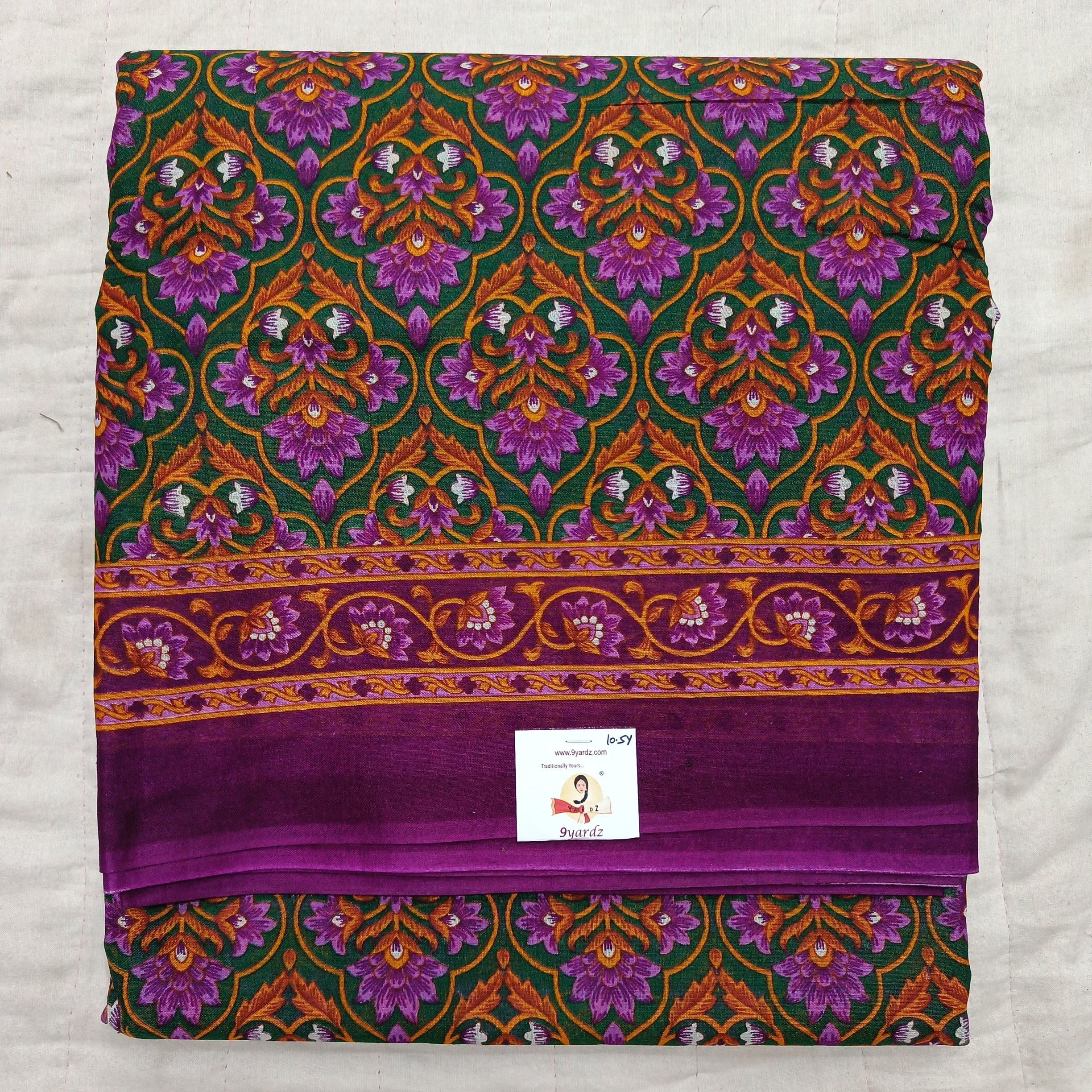 Erode cotton 10.5 yards madisar