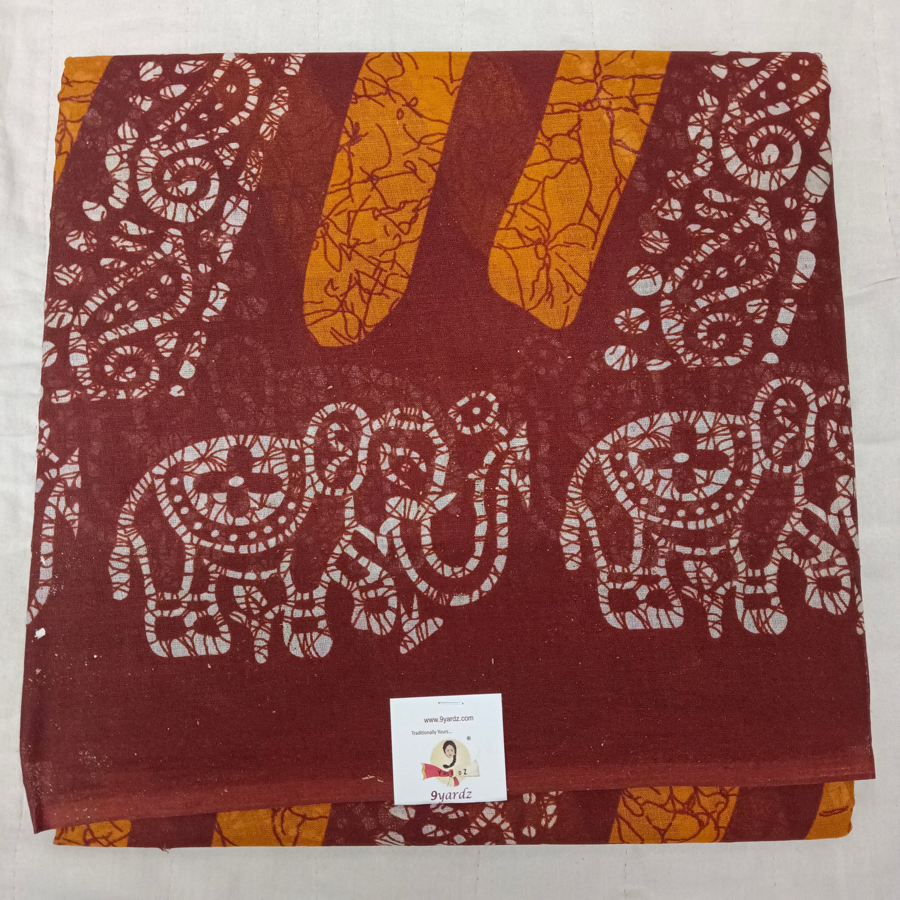 Erode cotton 5.5 metres