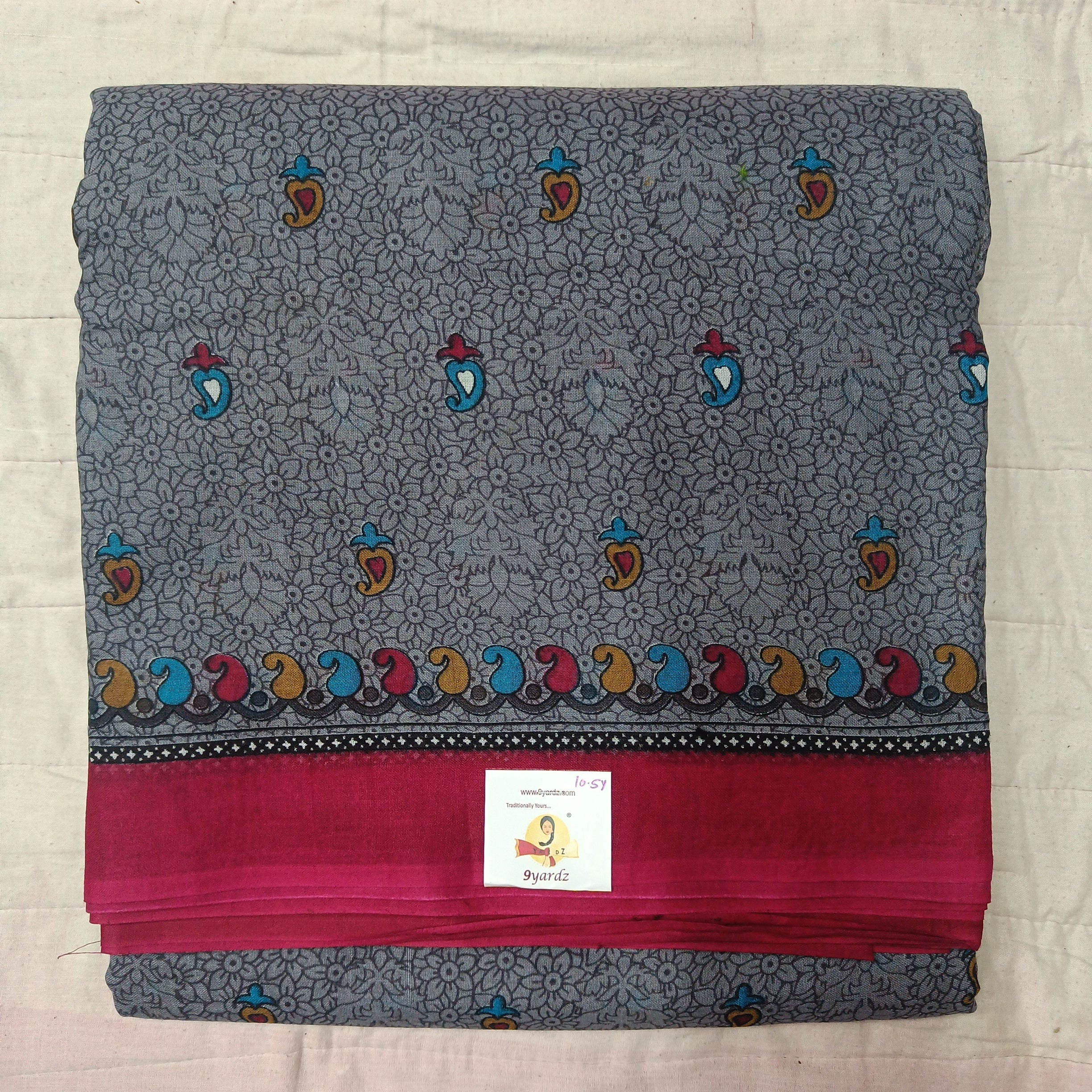 Erode cotton 10.5 yards madisar