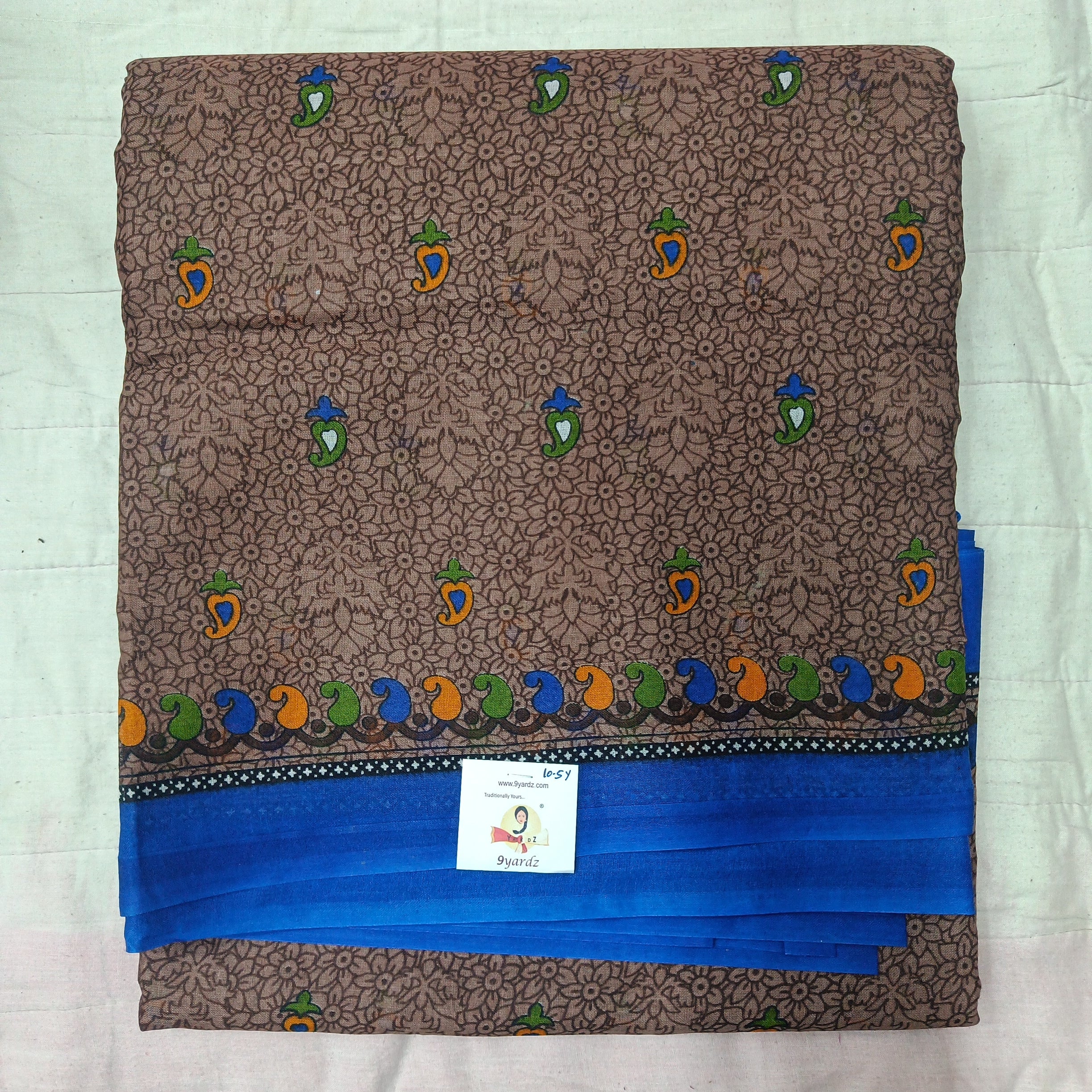 Erode cotton 10.5 yards madisar