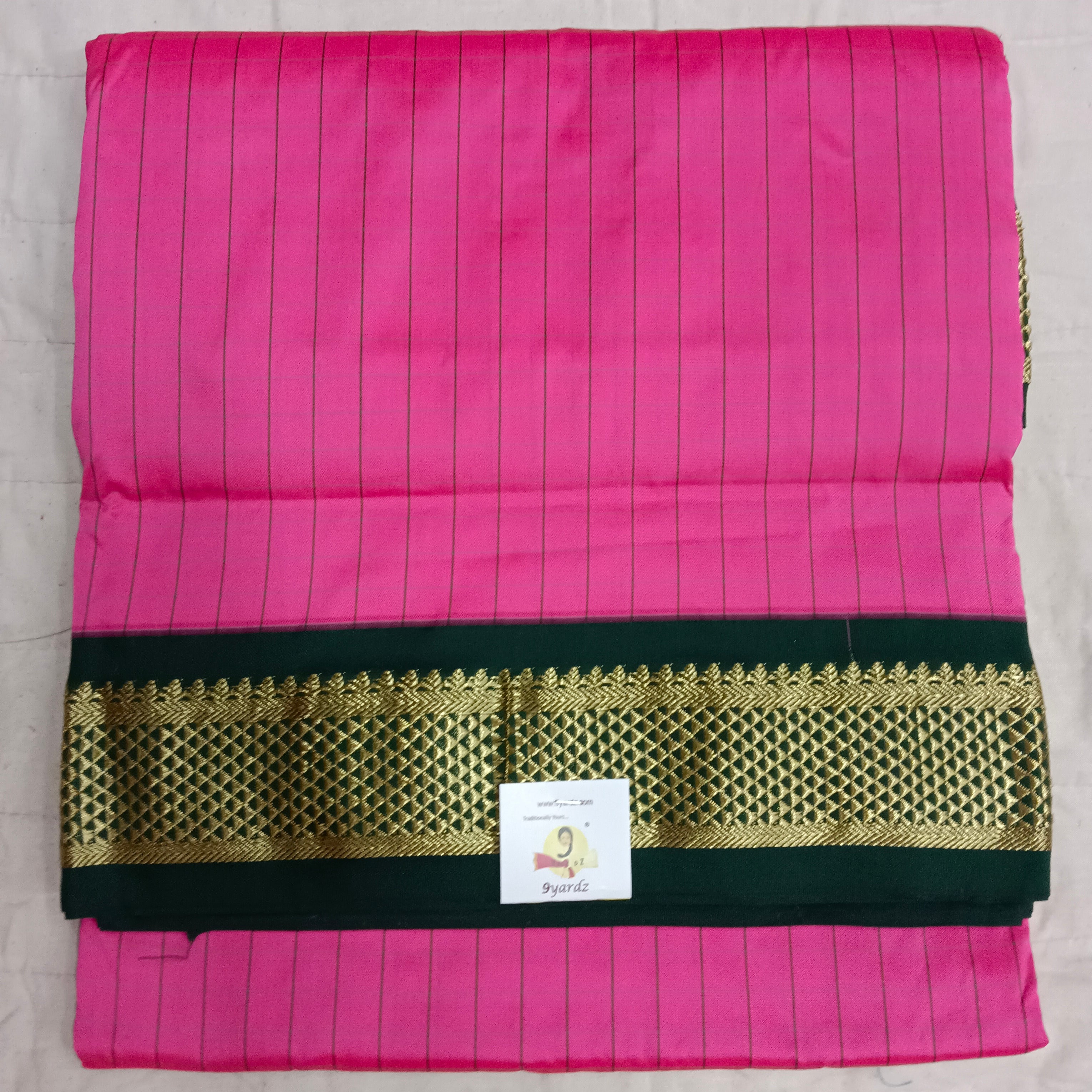 Poly silk 11yards Checked madisar