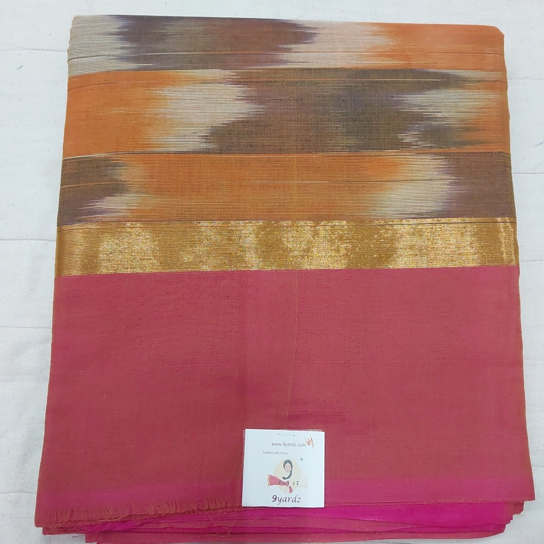 Ikat Cotton sarees 6Yardz