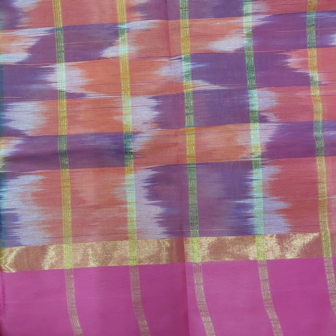 Ikat Cotton sarees 6Yardz