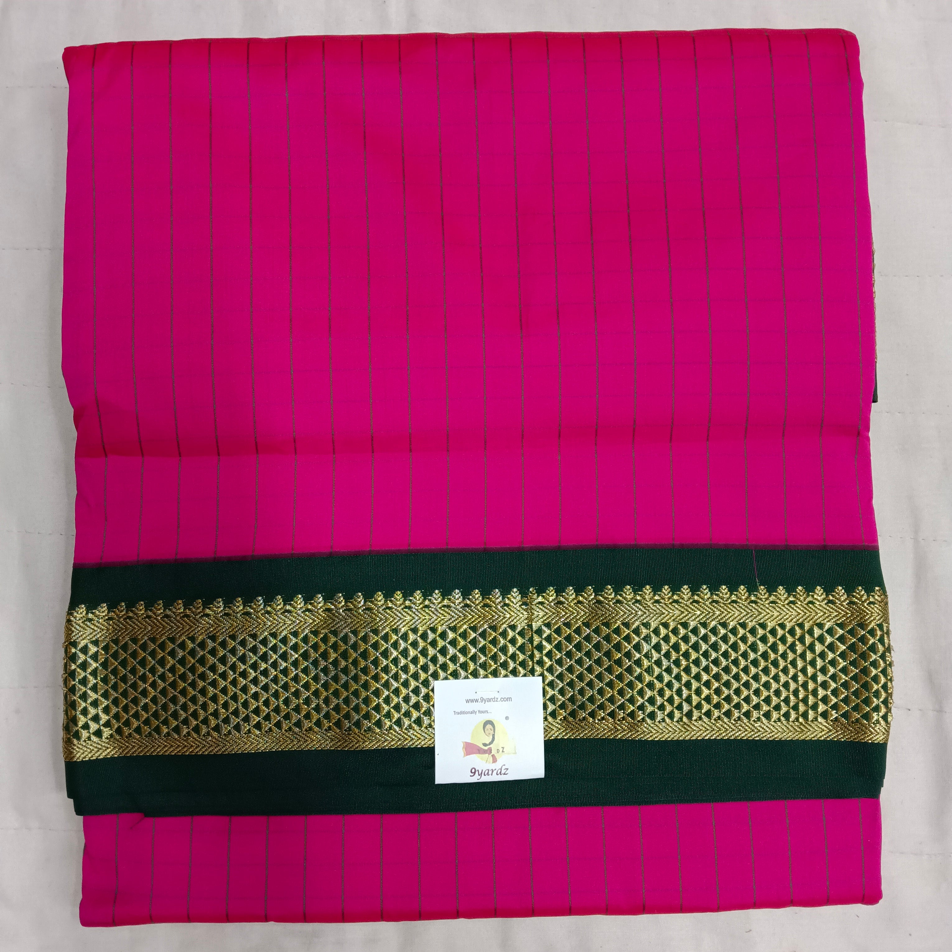 Poly silk 11yards Checked madisar