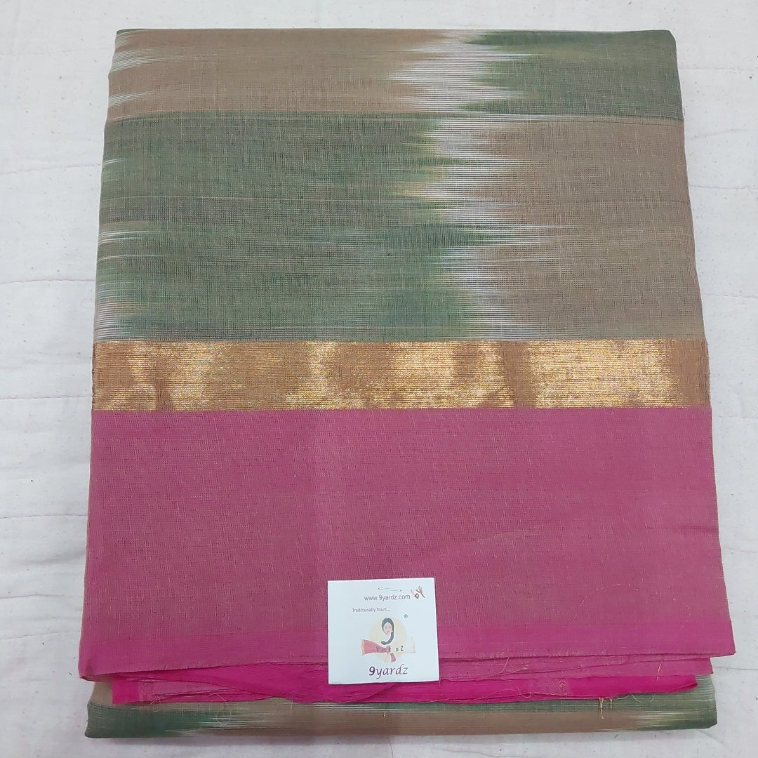 Ikat Cotton sarees 6Yardz
