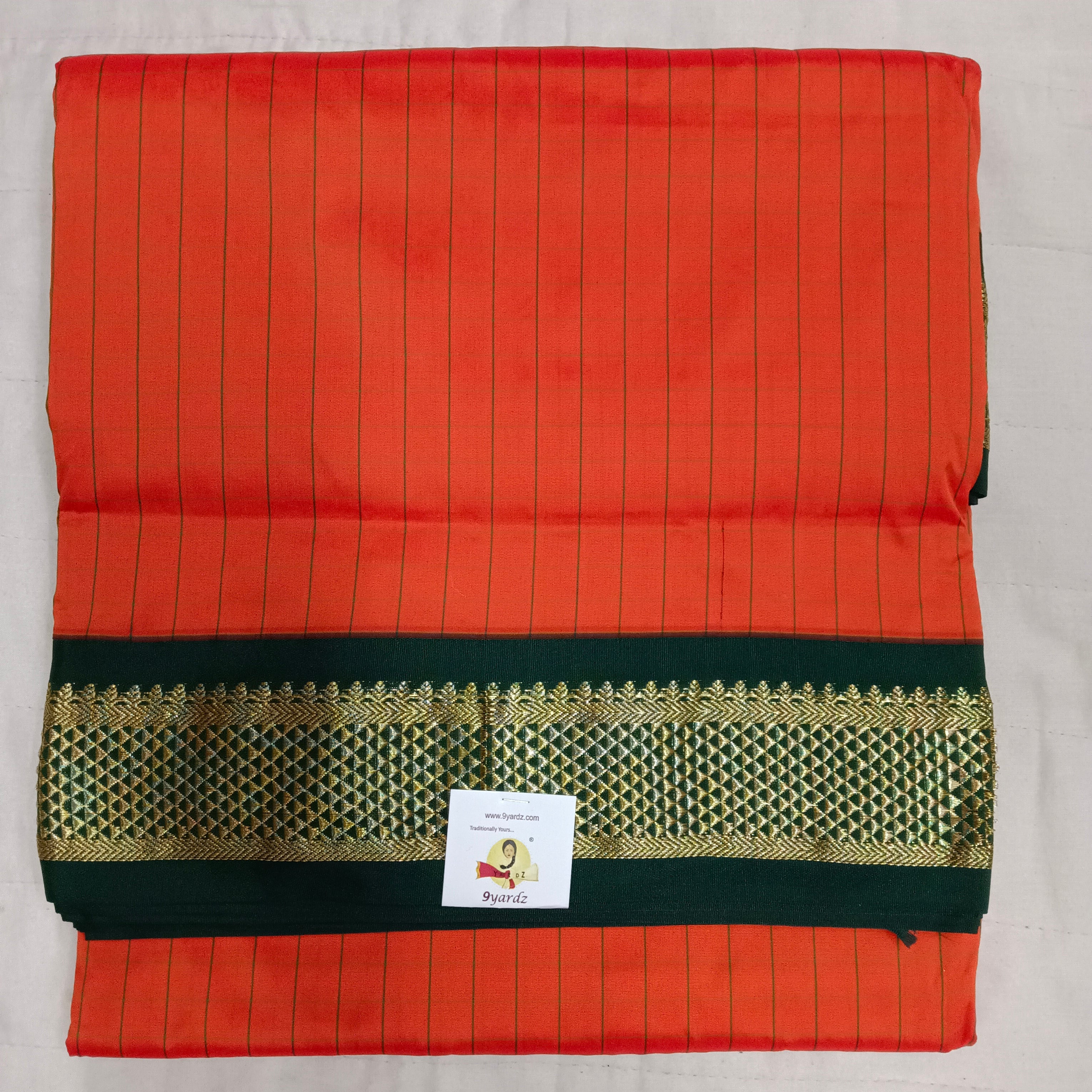 Poly silk 11yards Checked madisar
