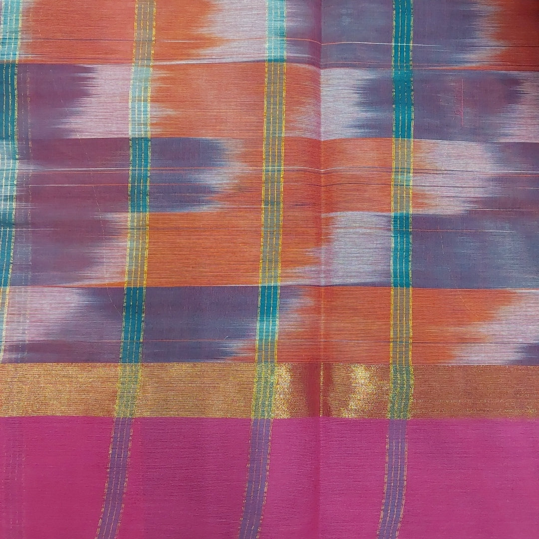 Ikat Cotton sarees 6Yardz