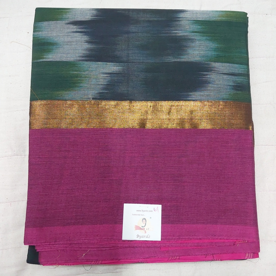 Ikat Cotton sarees 6Yardz