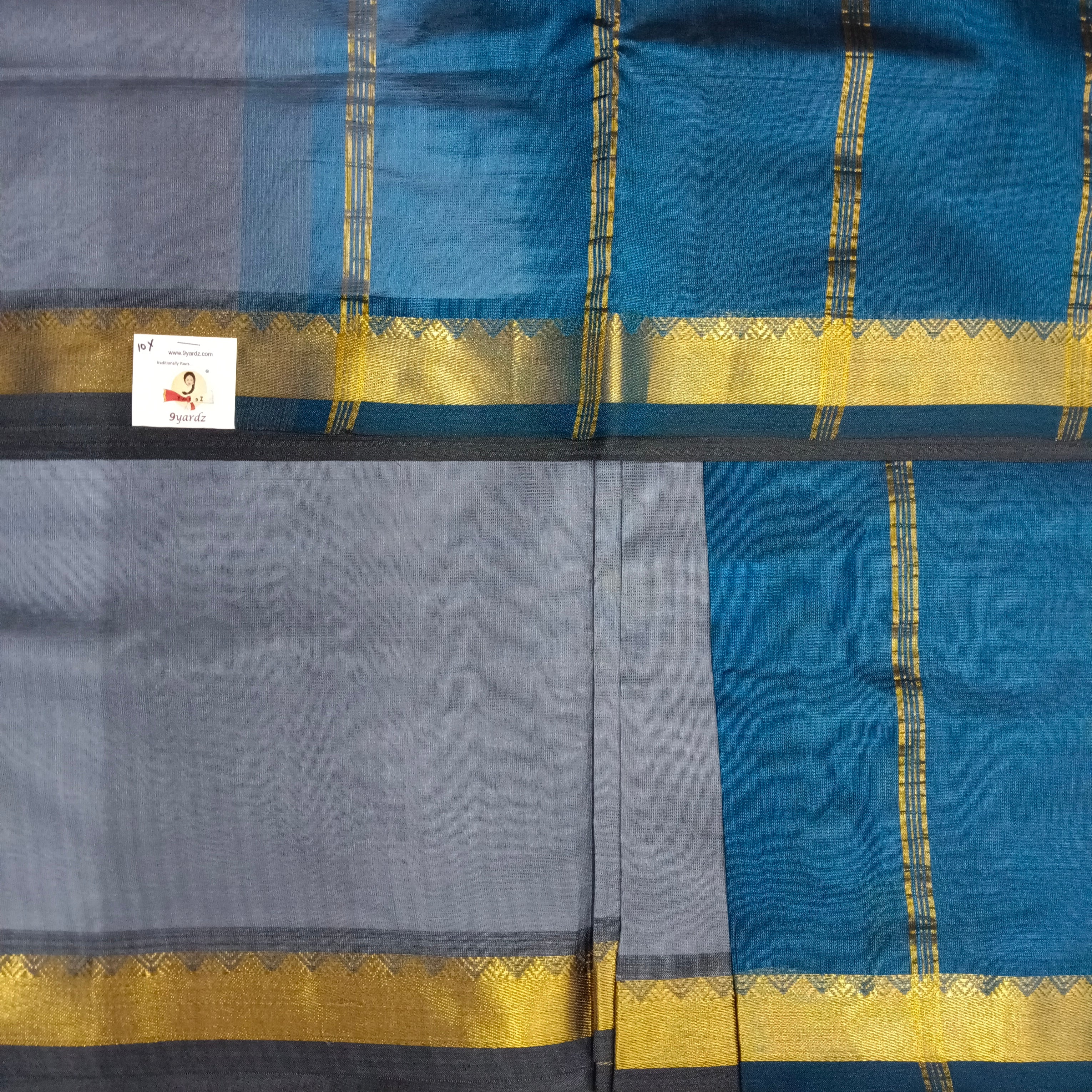 Pure silk cotton 10yards madisar
