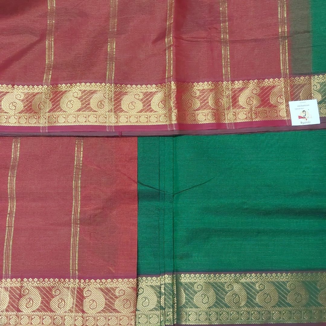 Pure silk cotton Vairaoosi 10yards madisar