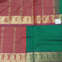 Load image into Gallery viewer, Pure silk cotton Vairaoosi 10yards madisar