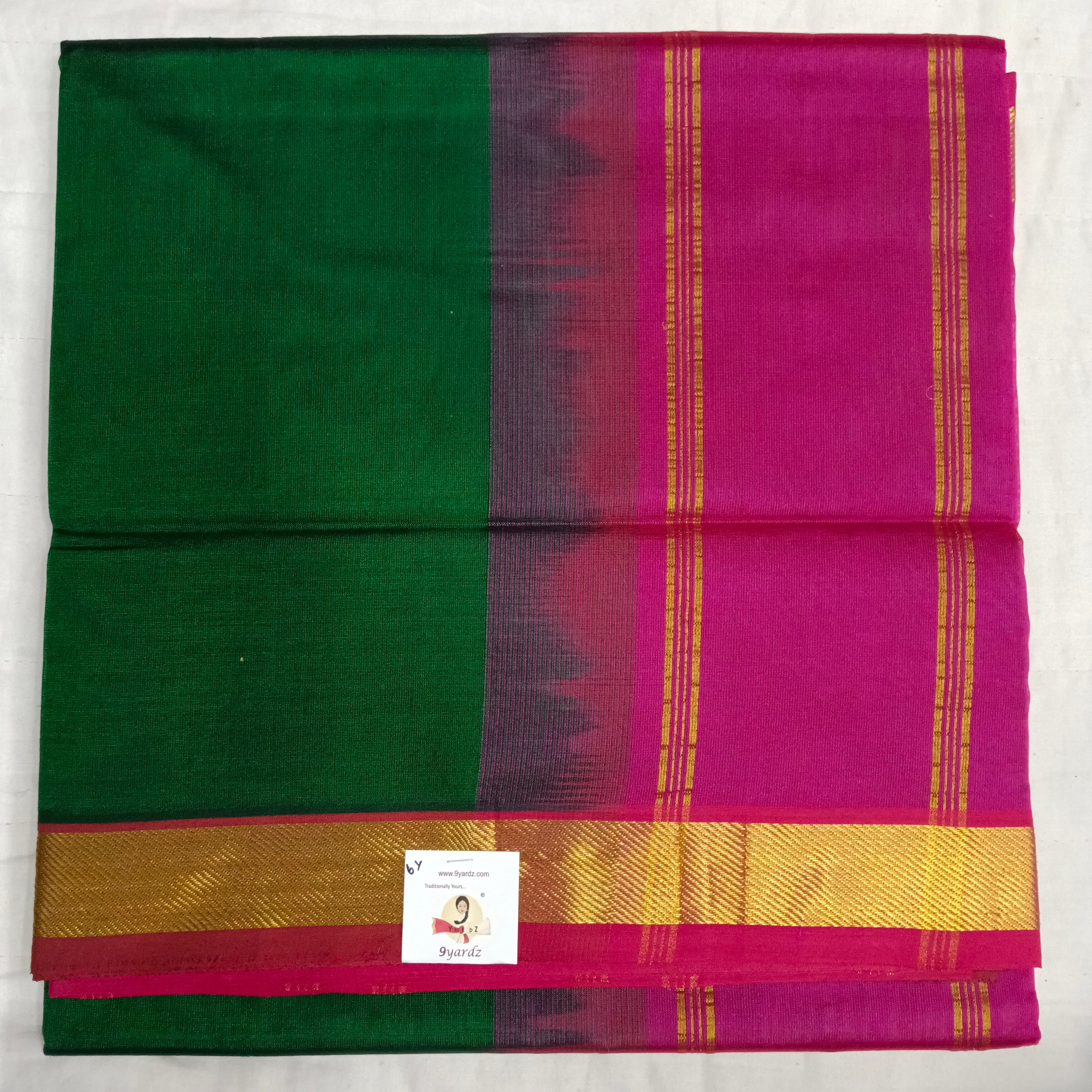 Pure silk cotton 6 yards