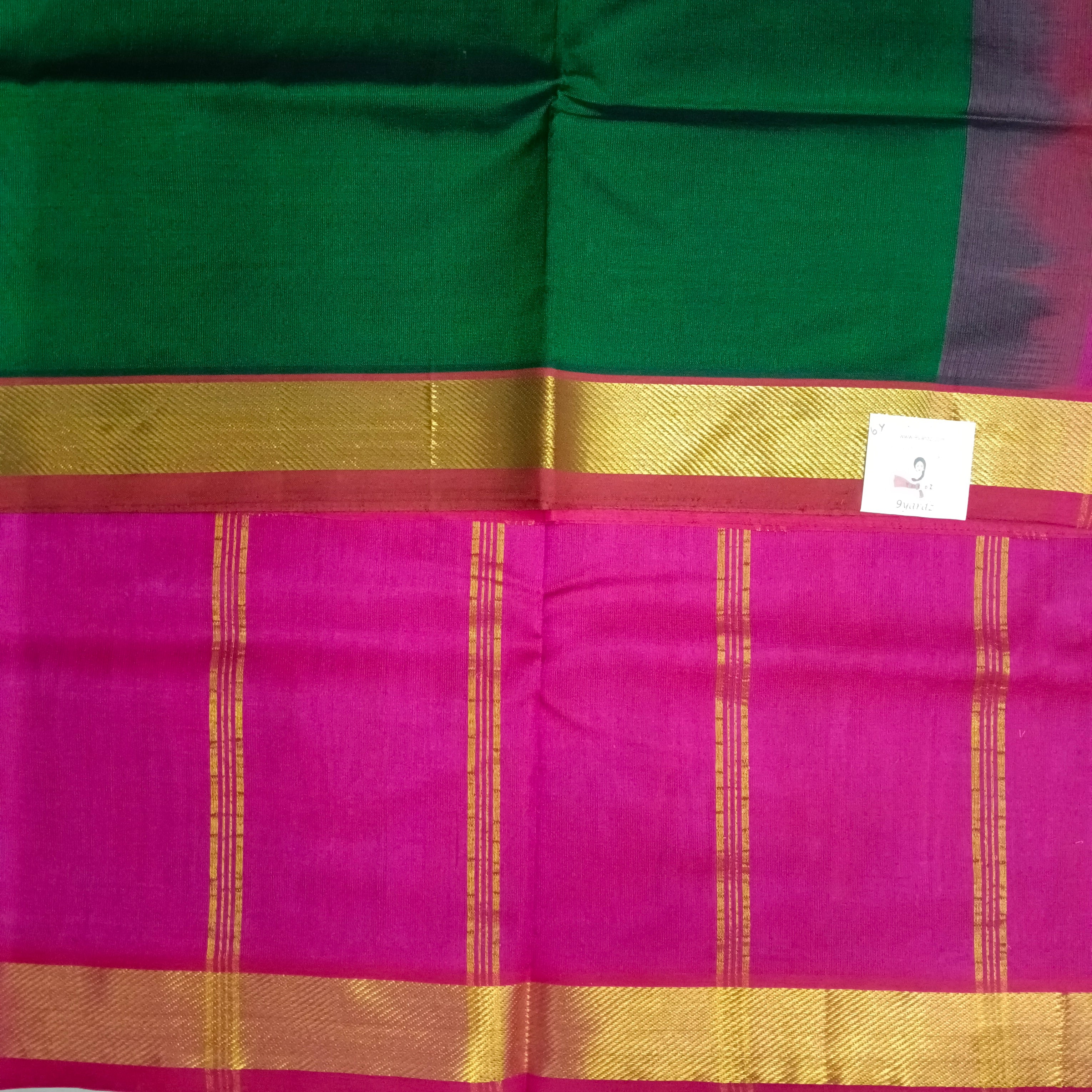Pure silk cotton 6 yards