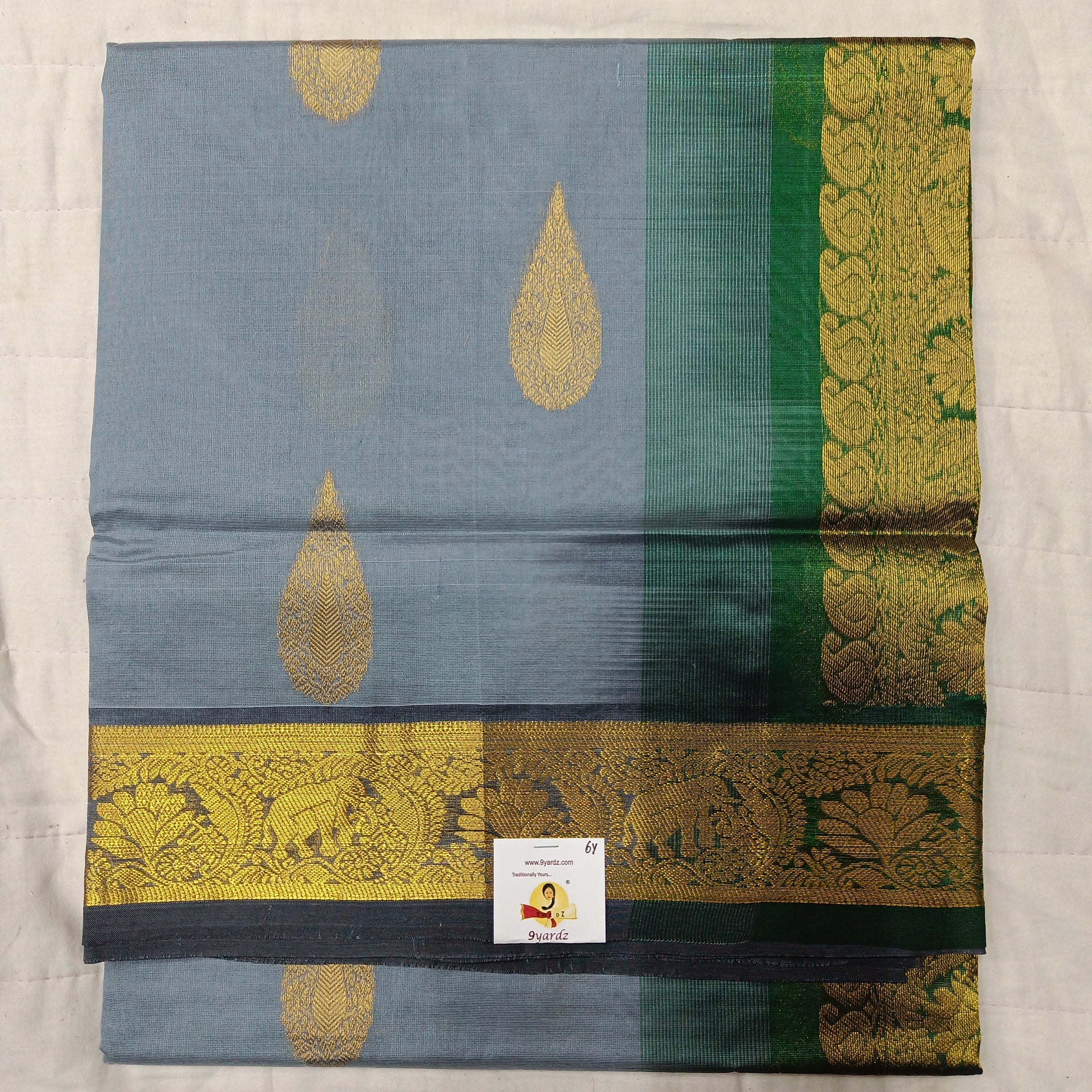 Pure silk cotton 6 yards
