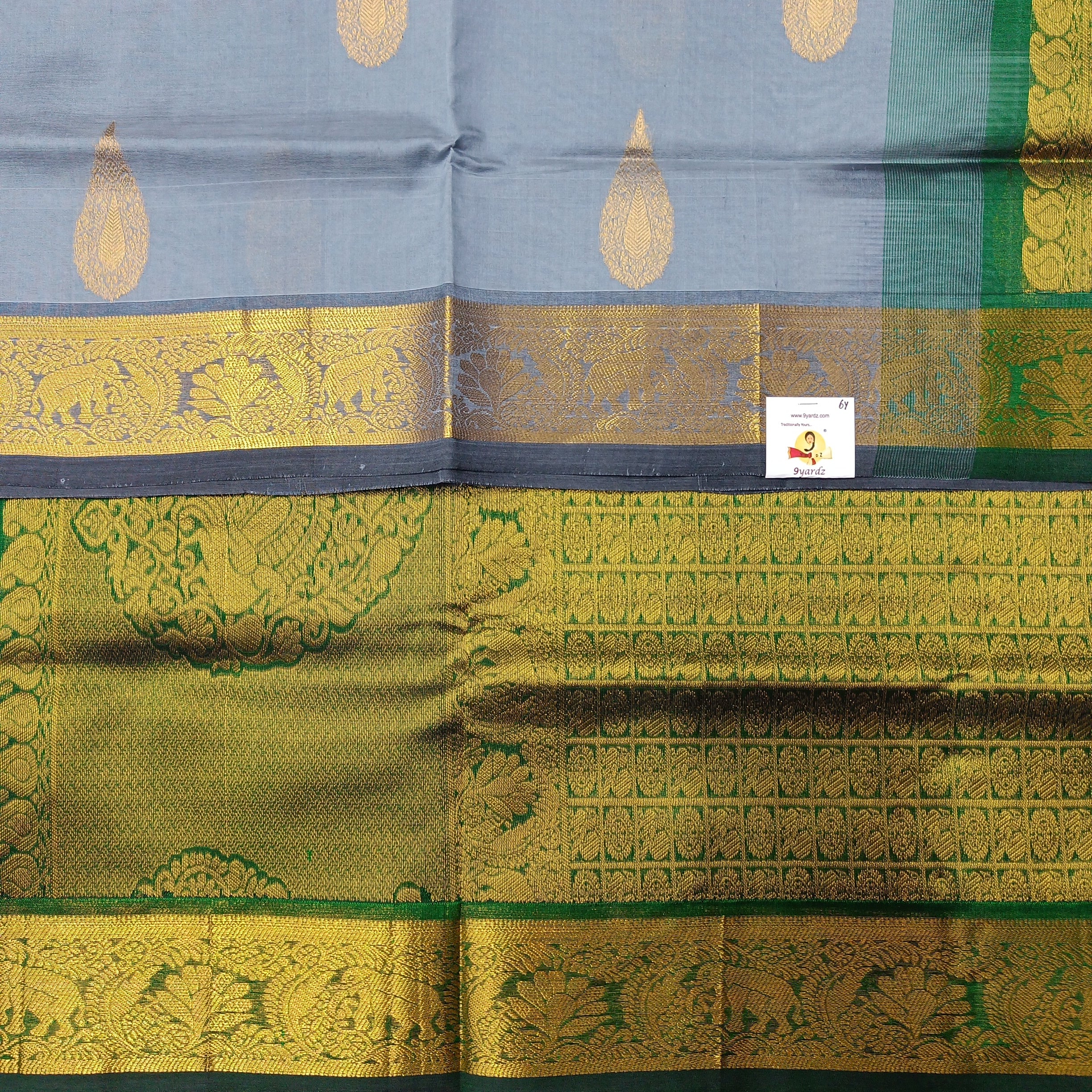 Pure silk cotton 6 yards