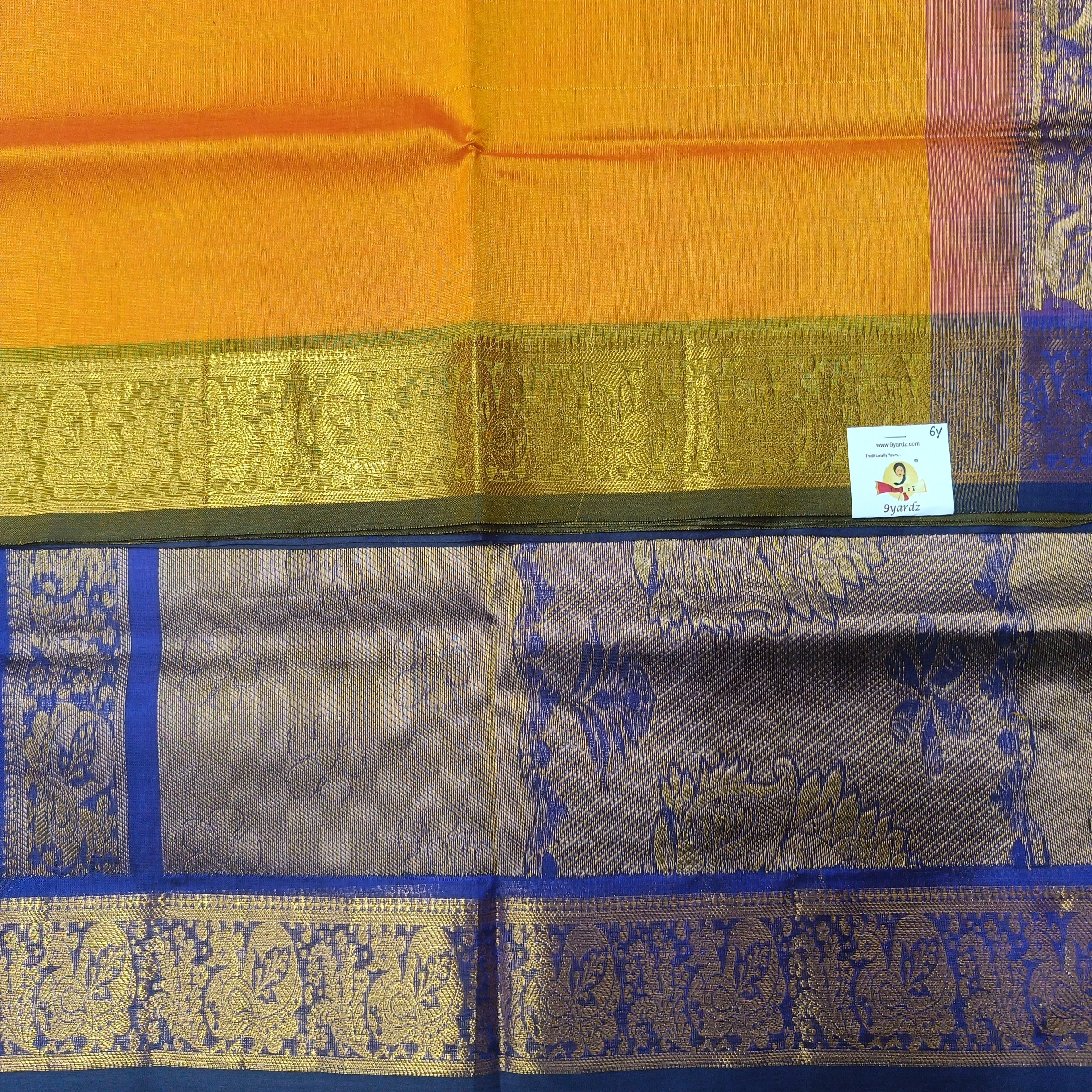 Pure silk cotton 6 yards