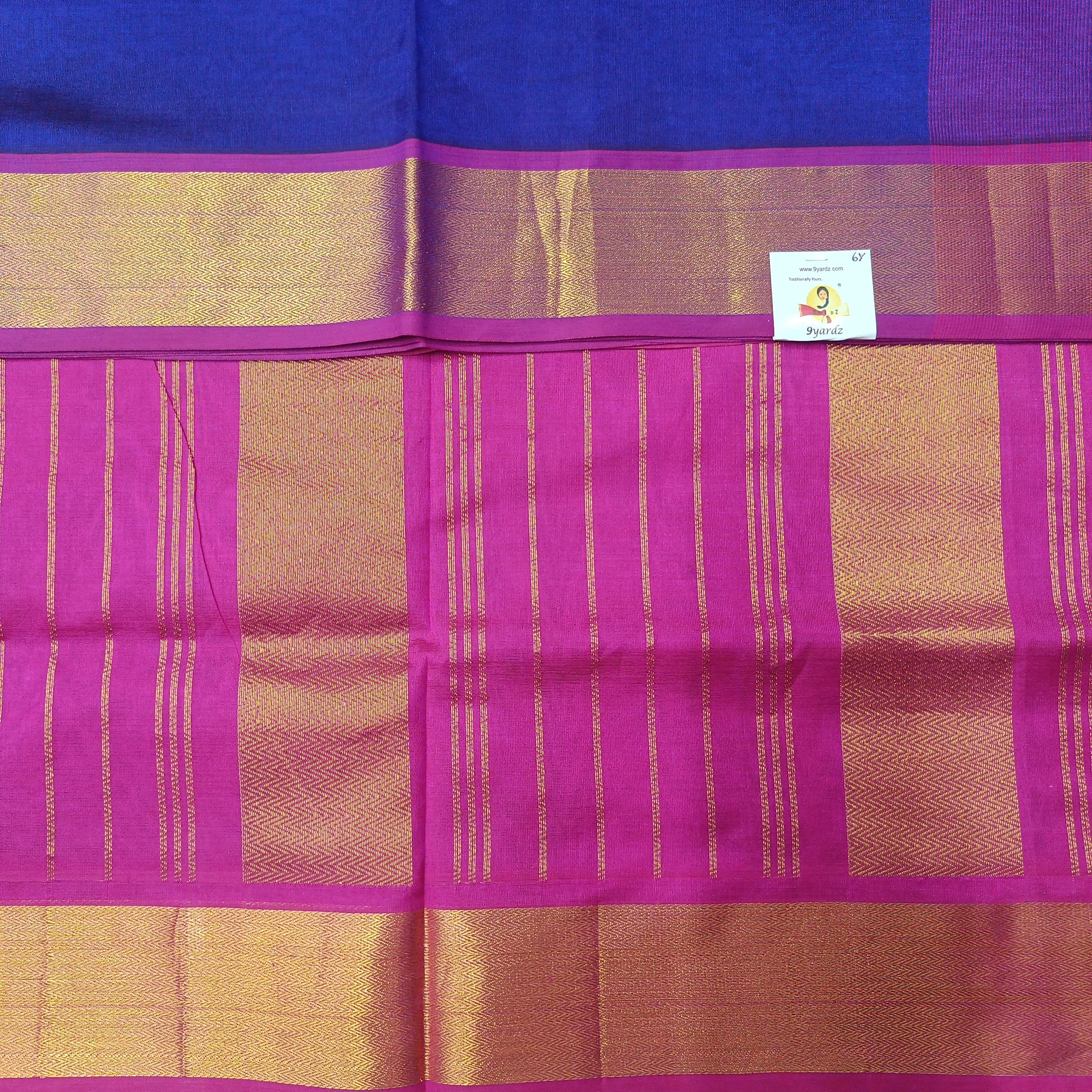 Pure silk cotton 6 yards