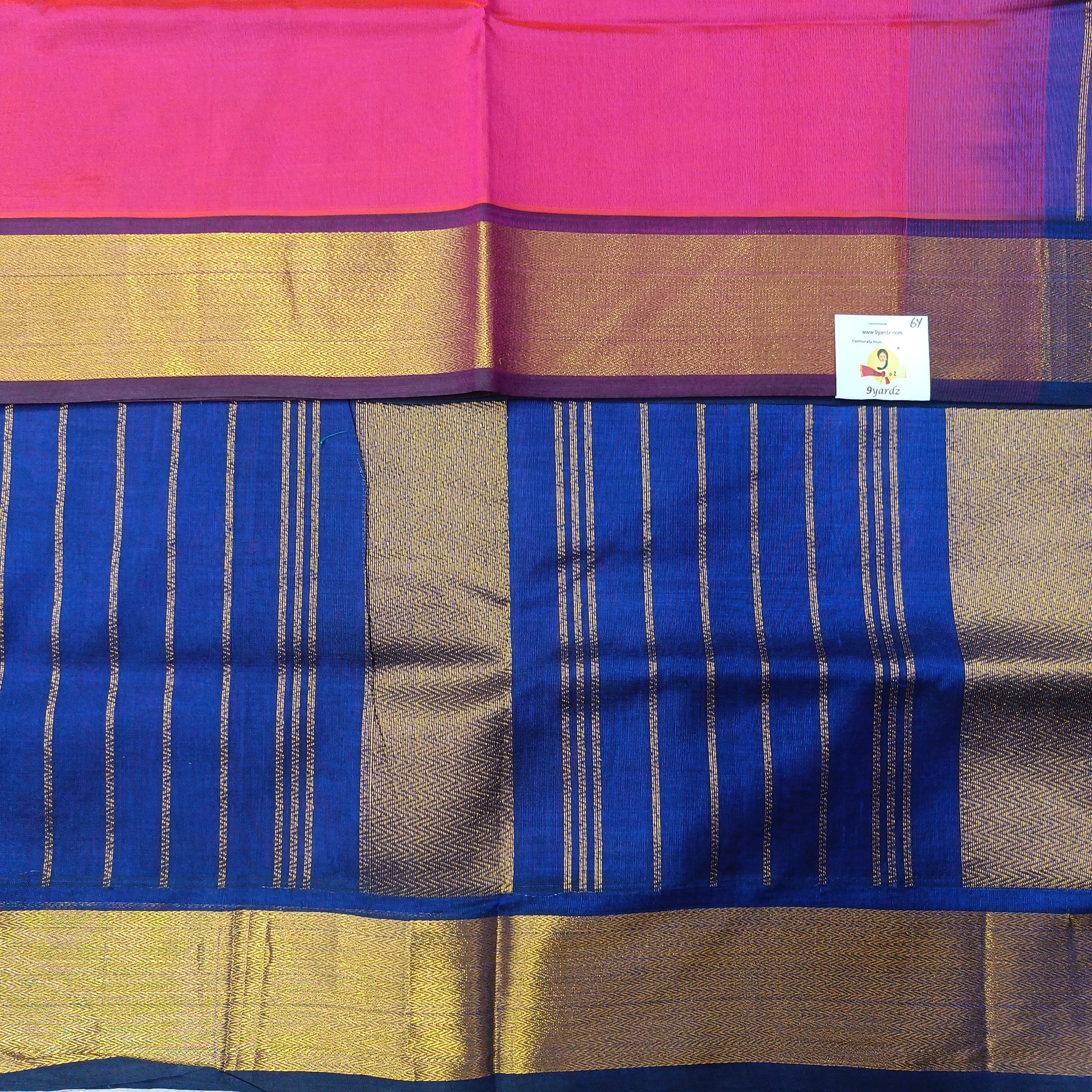 Pure silk cotton 6 yards