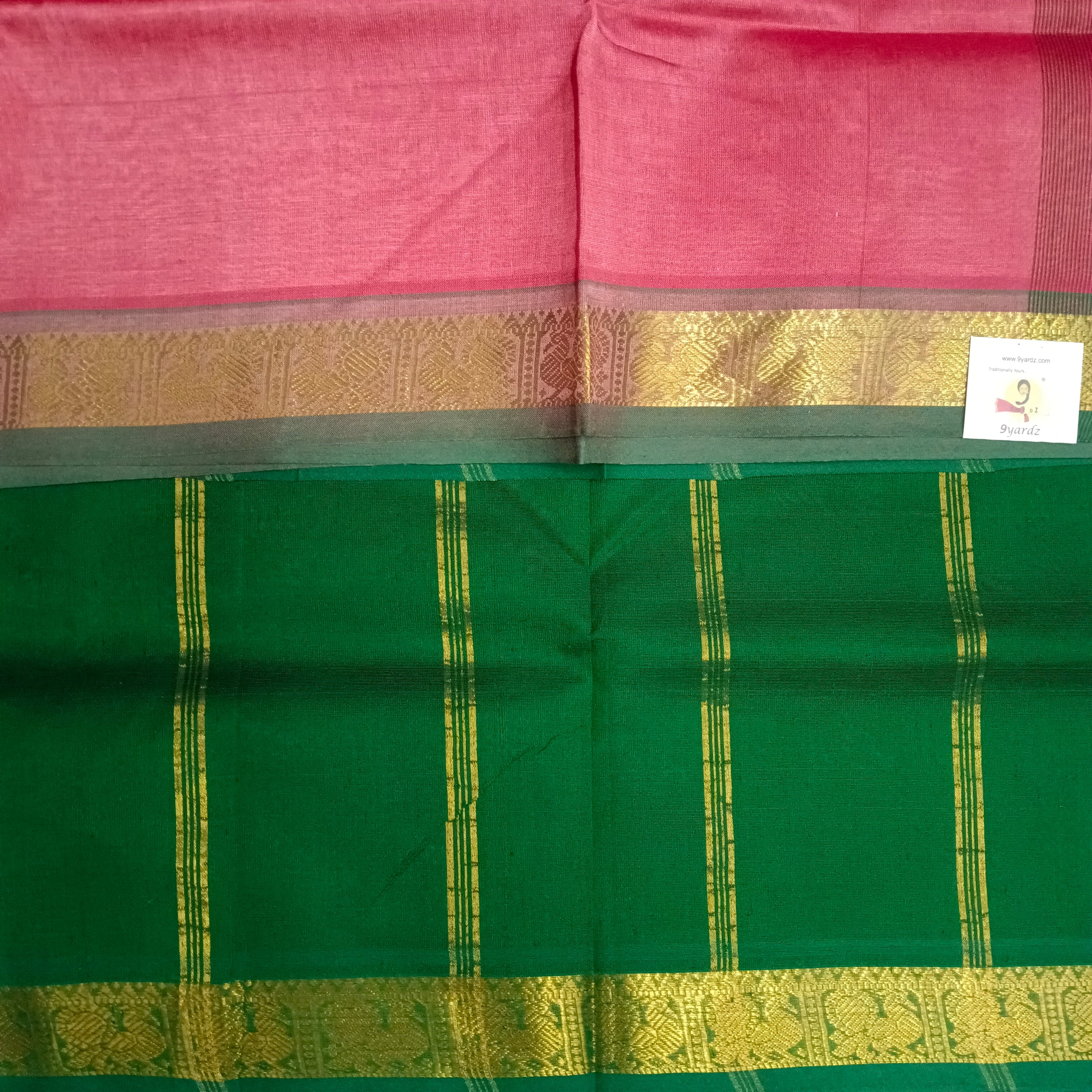 Pure silk cotton 6 yards