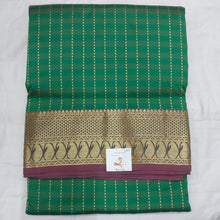 Load image into Gallery viewer, Poly silk 9.5yards checked madisar