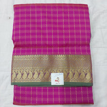 Load image into Gallery viewer, Poly silk 9.5yards checked madisar