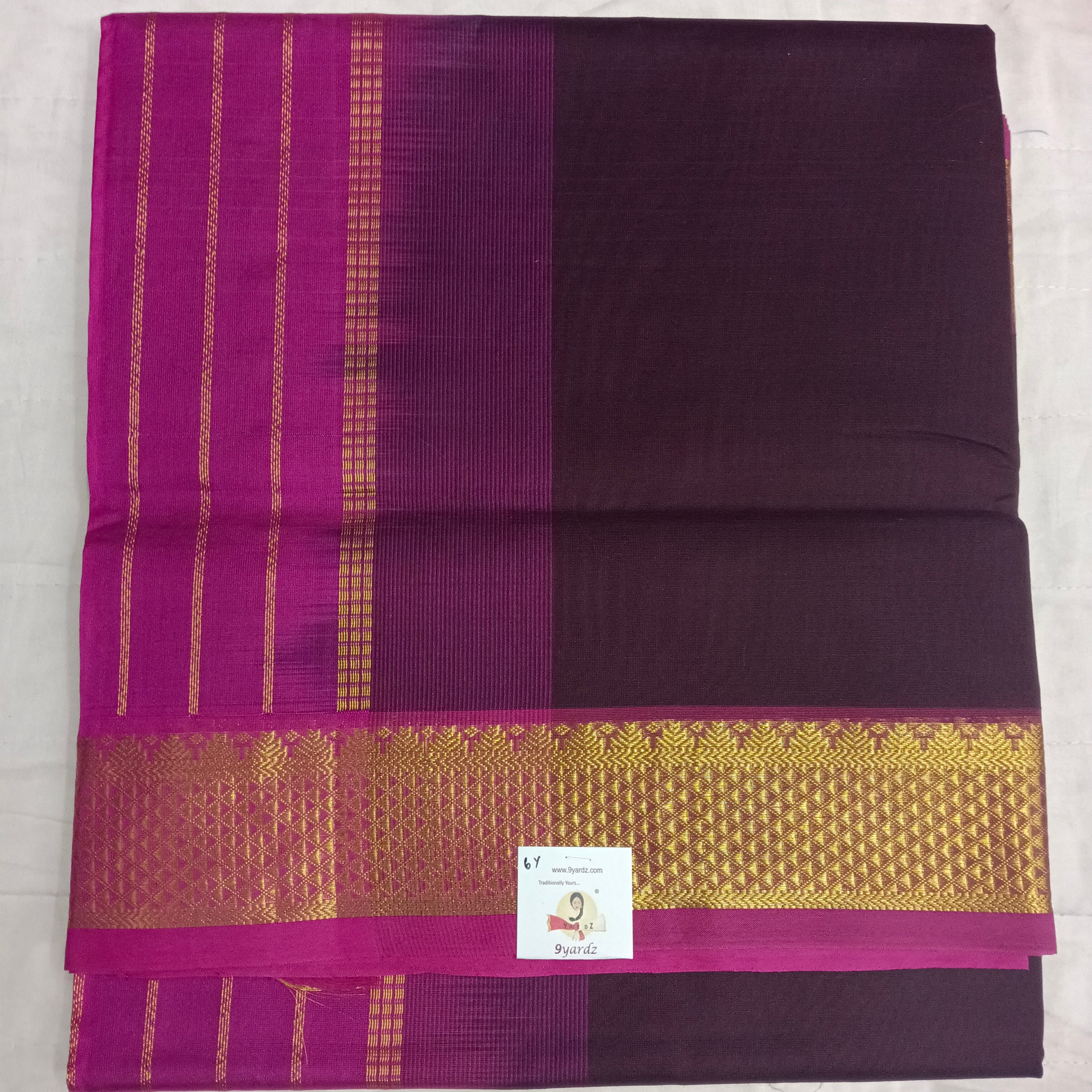 Pure silk cotton 6 yards