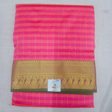 Load image into Gallery viewer, Poly silk 9.5yards checked madisar